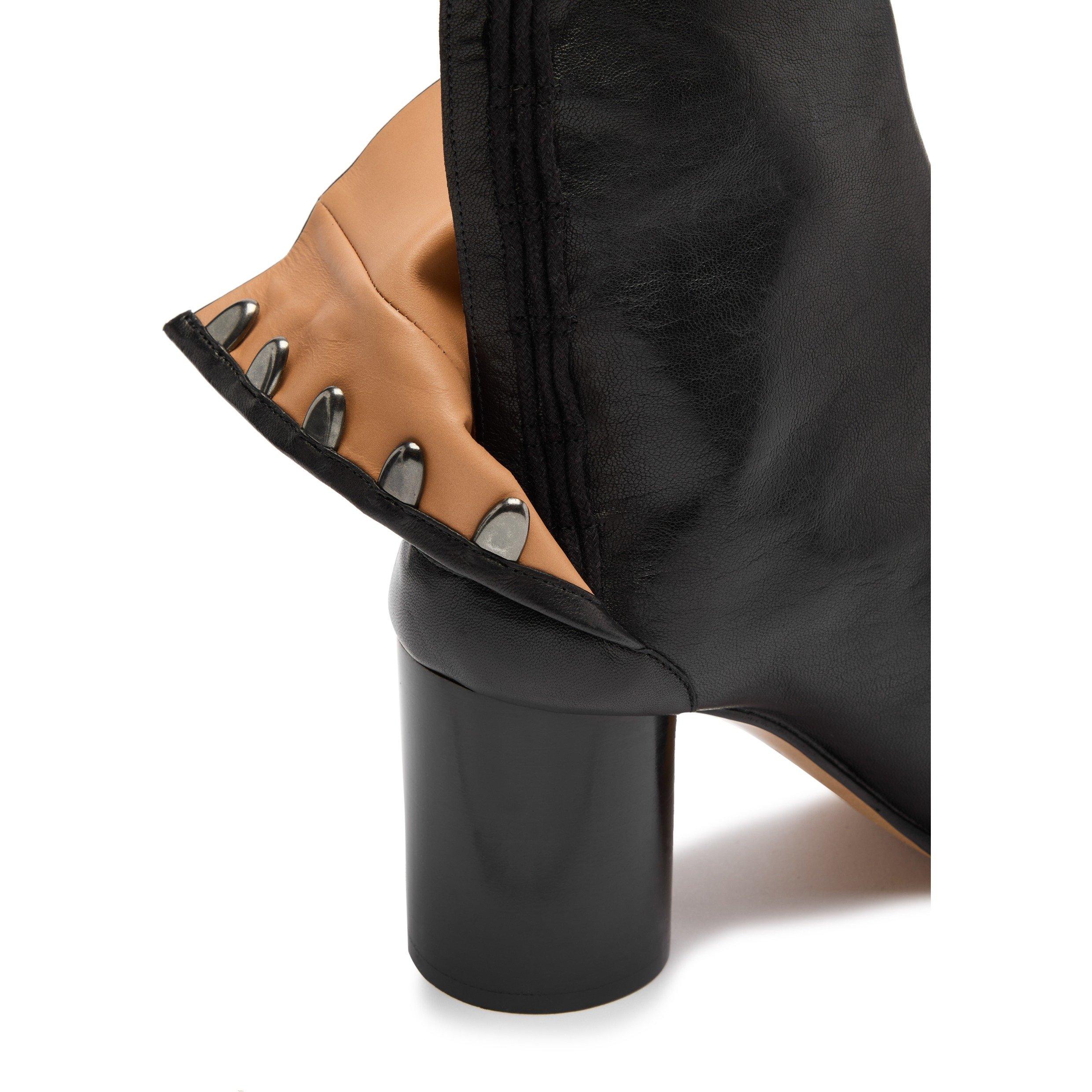 BLACK - Maison Margiela - TABI ANKLE BOOTS H80 - 5