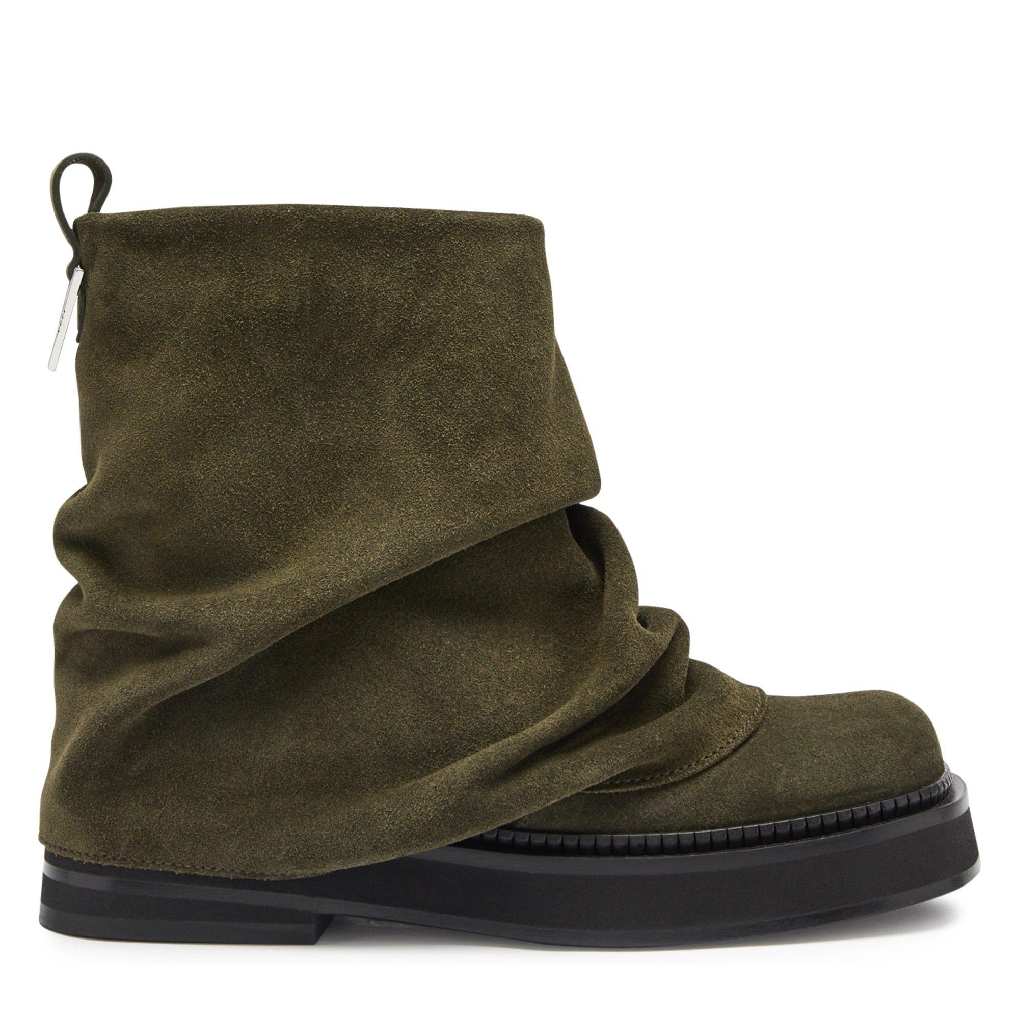 KHAKI - The Attico - Mini Robin combat boot