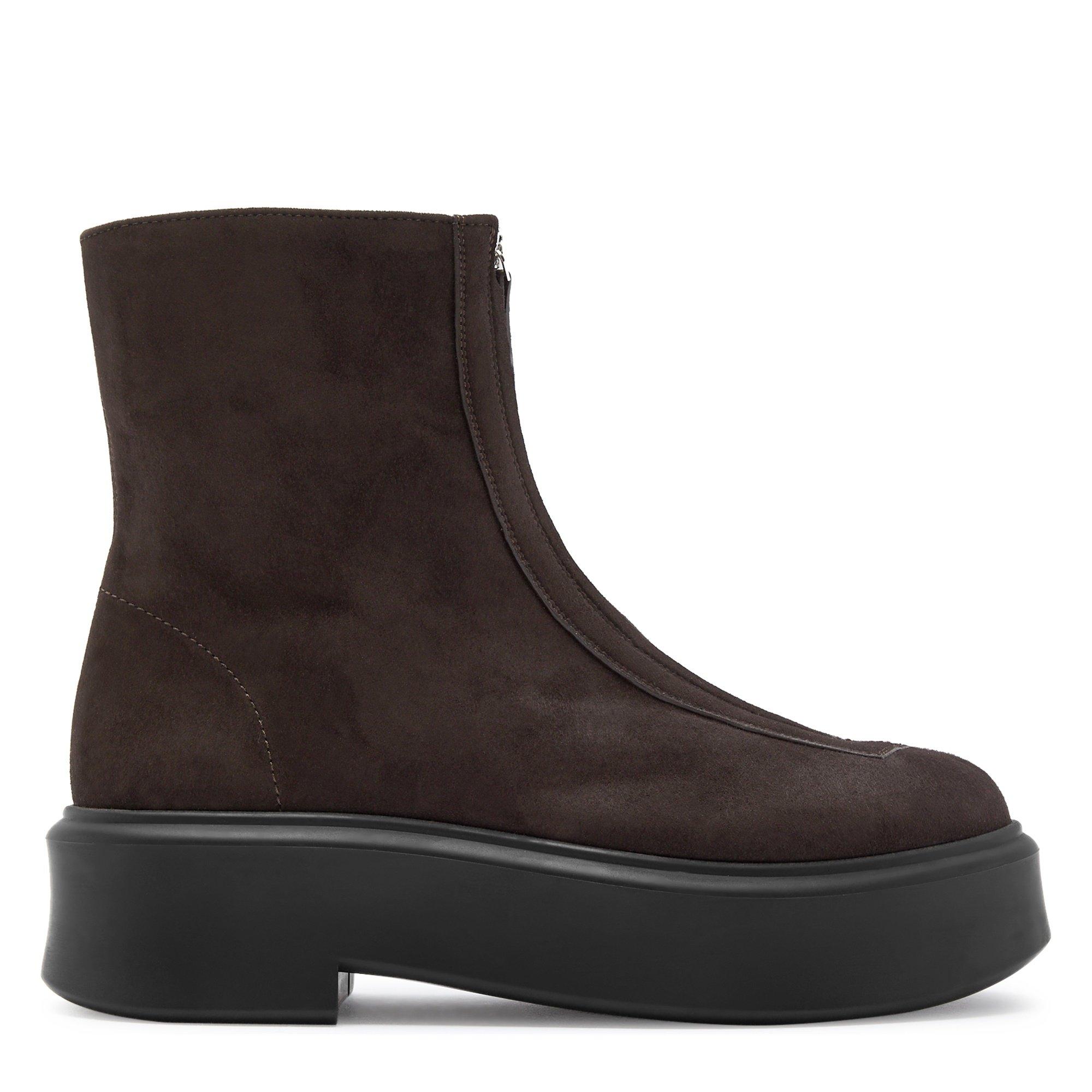 The Row ZIPPED SUEDE BOOT 1