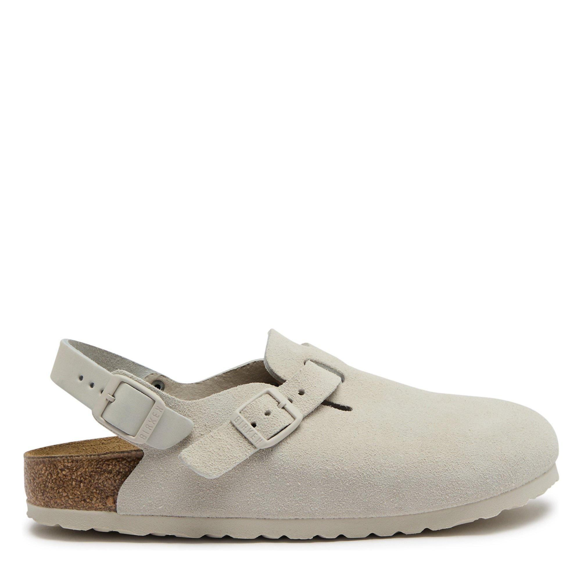 OFF WHITE - Birkenstock - Tokio Suede Clog