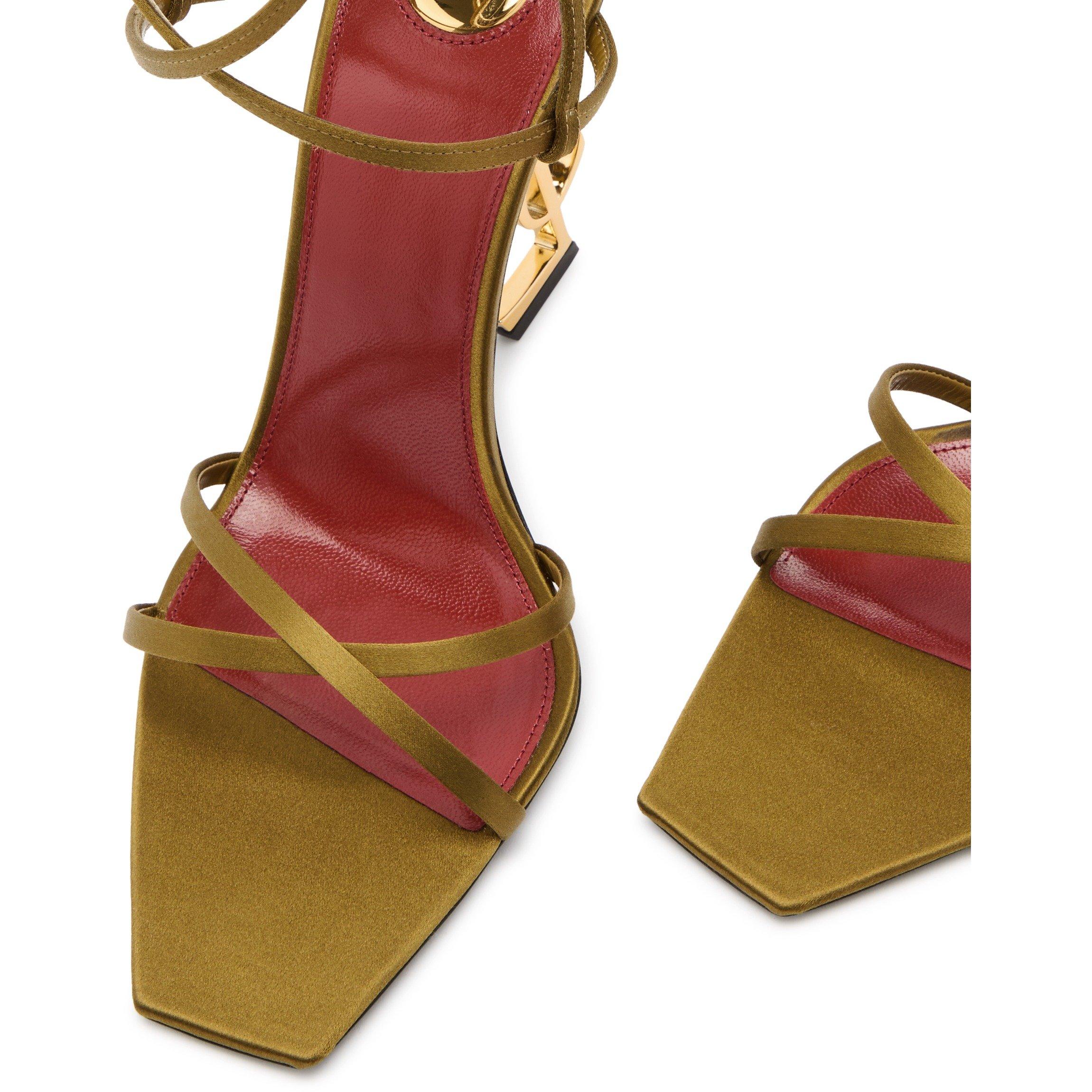 DARK GREEN - Saint Laurent - OPYUM 110 SANDAL - 4