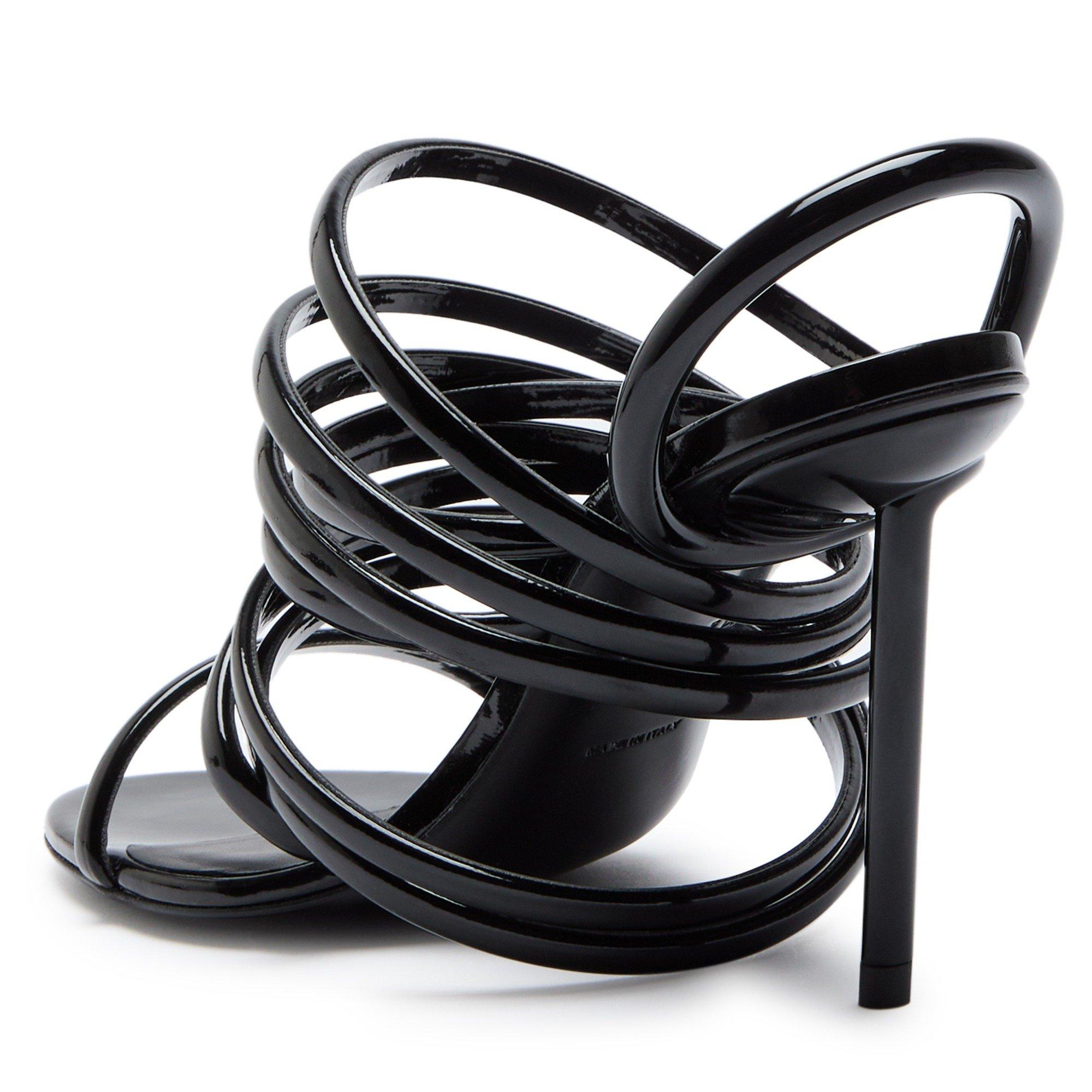 BLACK - Alaia - Strappy Sandals 90 - 2