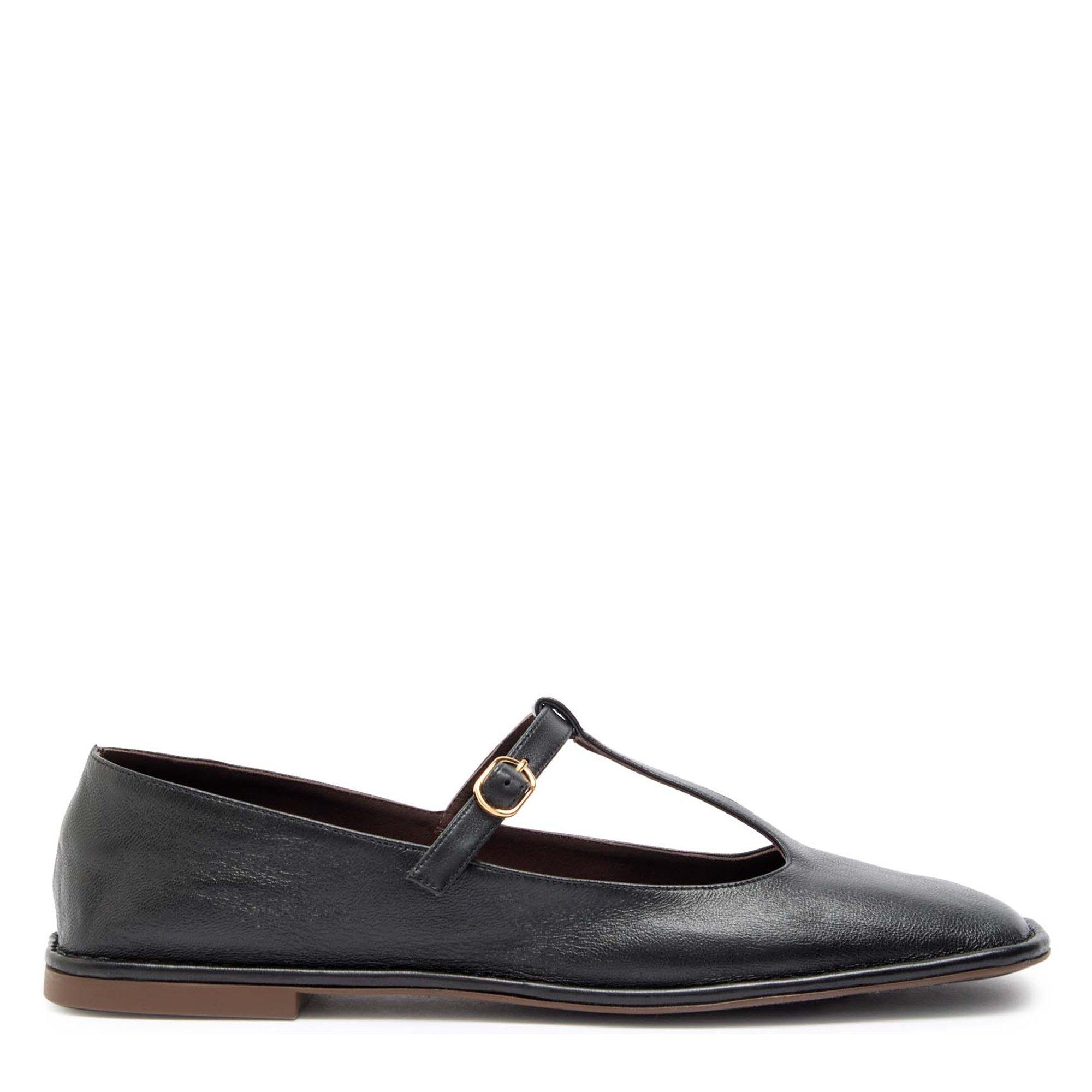 BLACK - The Row - SQUARE T-STRAP MARYJANE