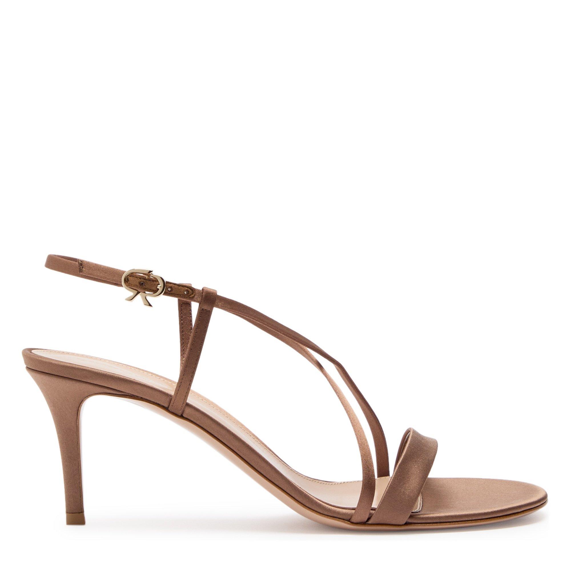 Gianvito Rossi Women's Satin 70 Heeled Sandals