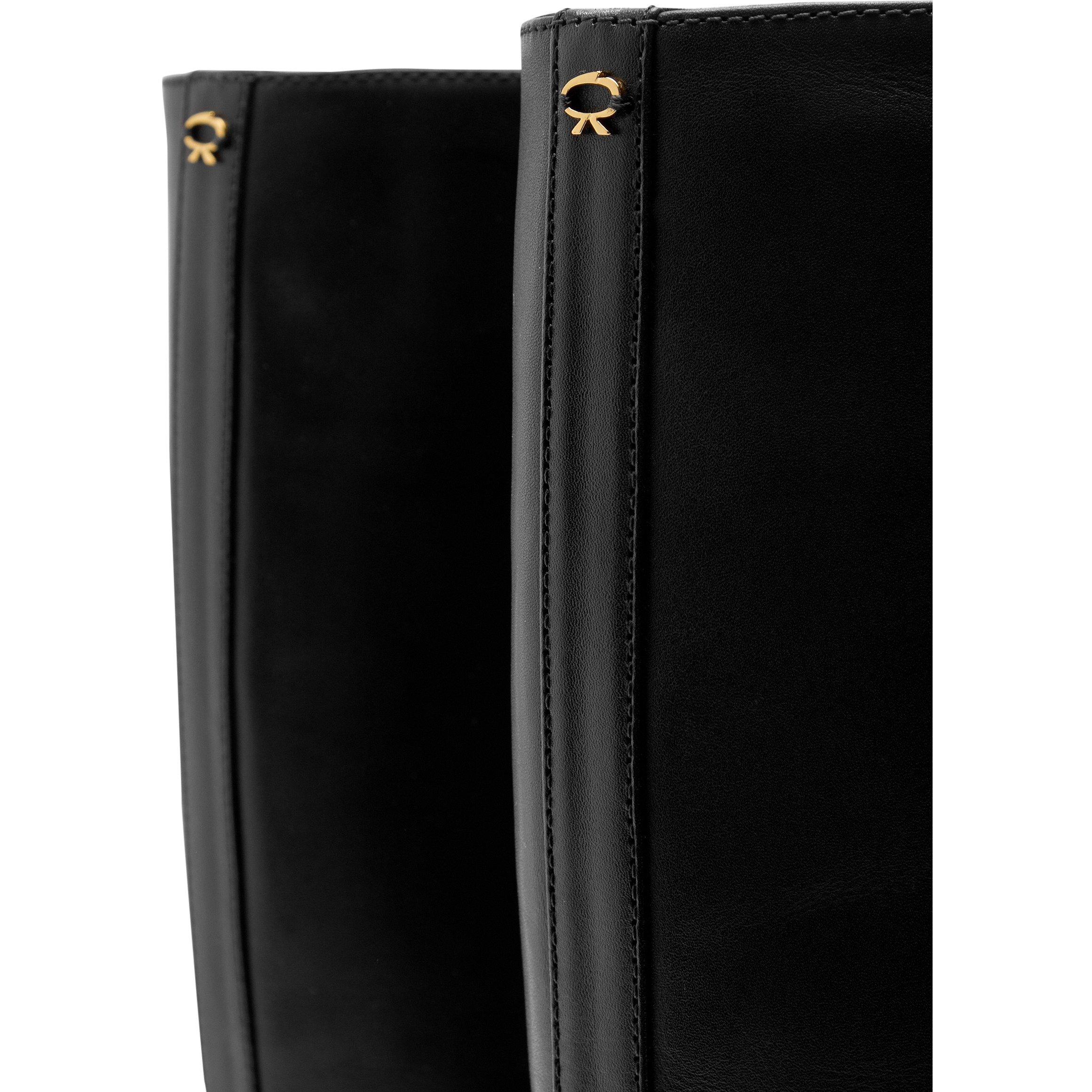 BLACK - Gianvito Rossi - ASCOTT LEATHER BOOT - 4