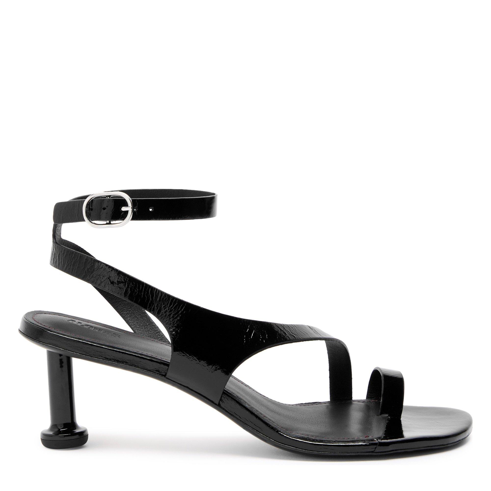 BLACK - Alohas - Miquela Onix Black Leather San