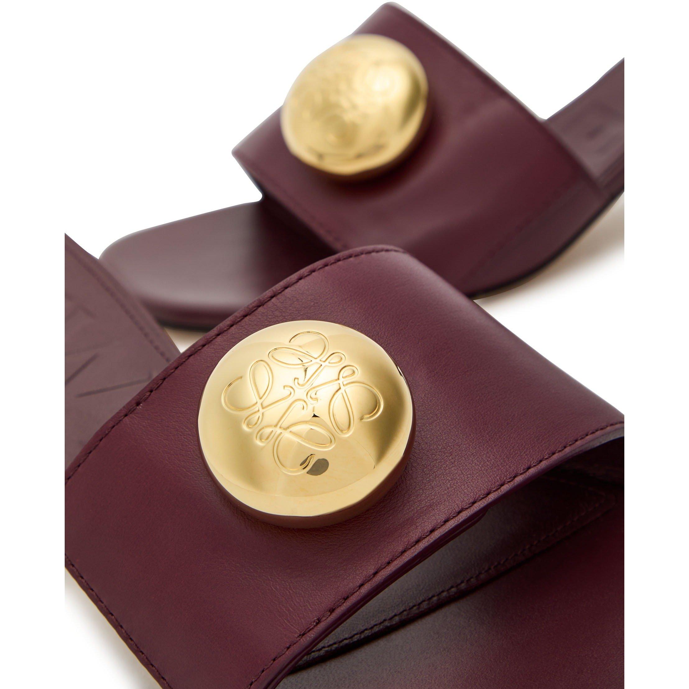 BURGUNDY - Loewe - PEBBLE SLIDE 45 - 4