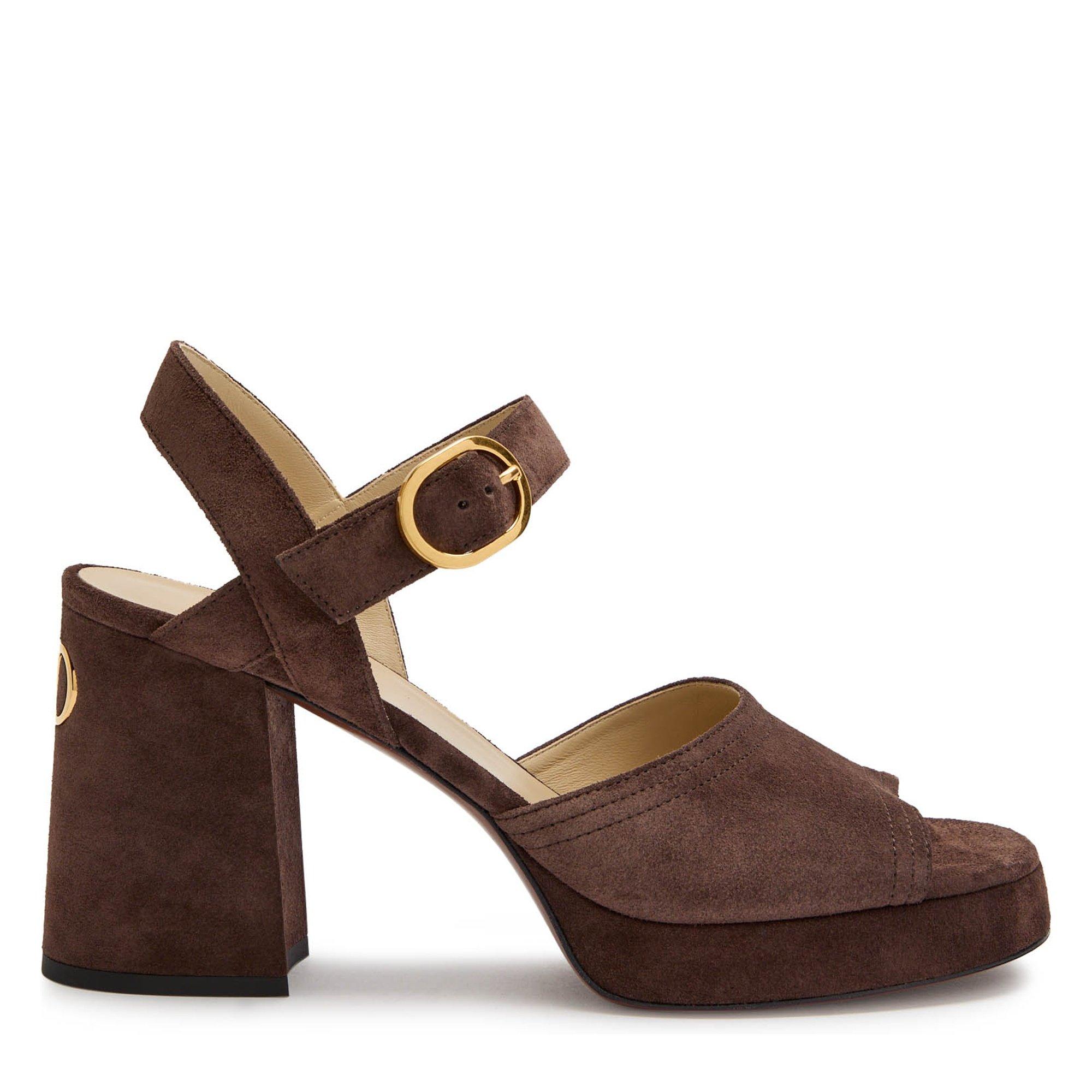 BROWN - Valentino - FAWCETTE PLATFORM SANDAL