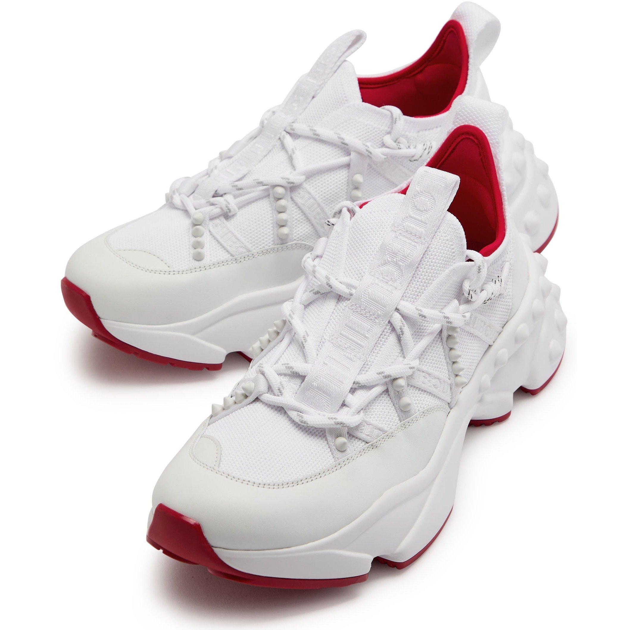 WHITE - Christian Louboutin - TRAILNRUN SNEAKER - 3