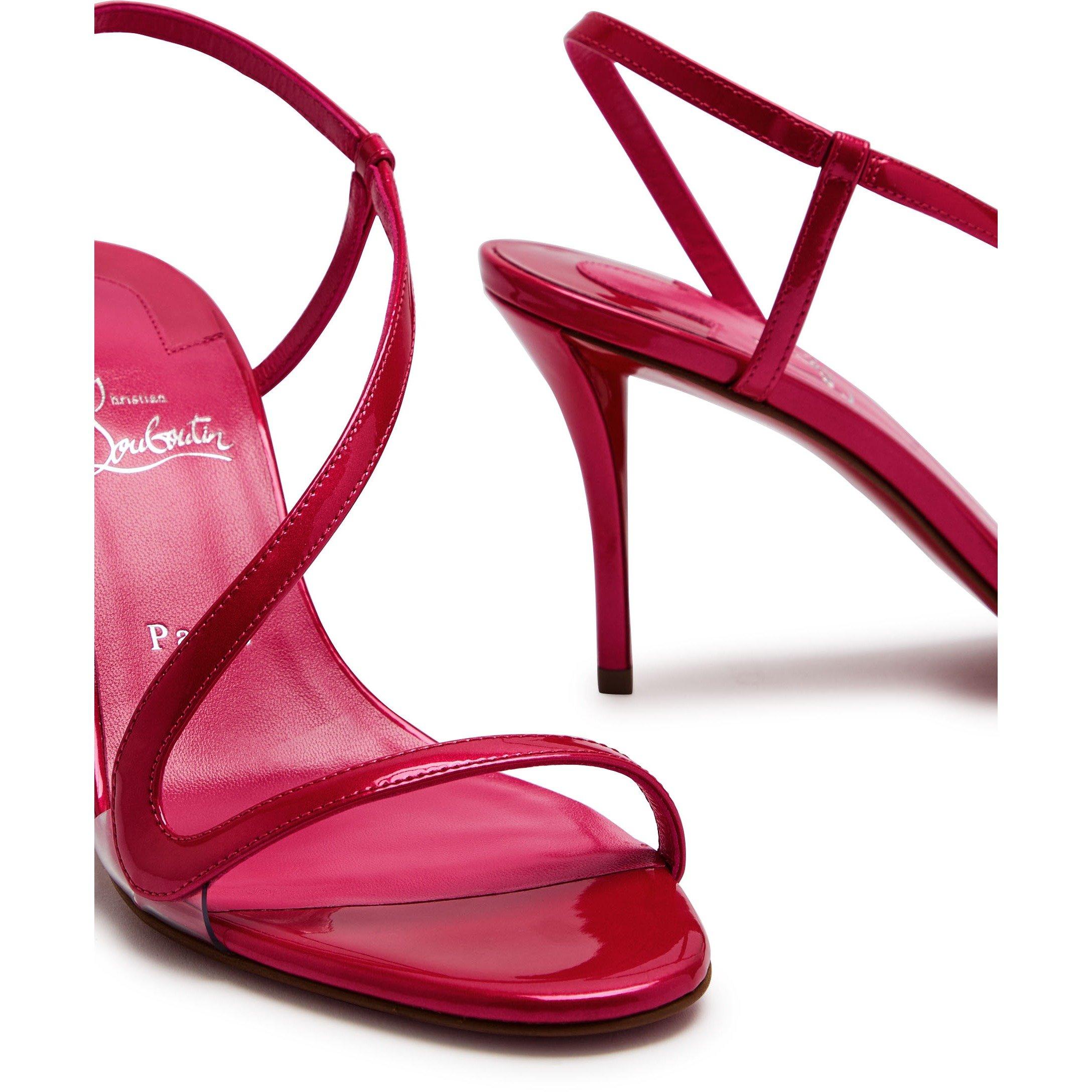 FUCHSIA - Christian Louboutin - ROSA Z 80 SANDAL - 4