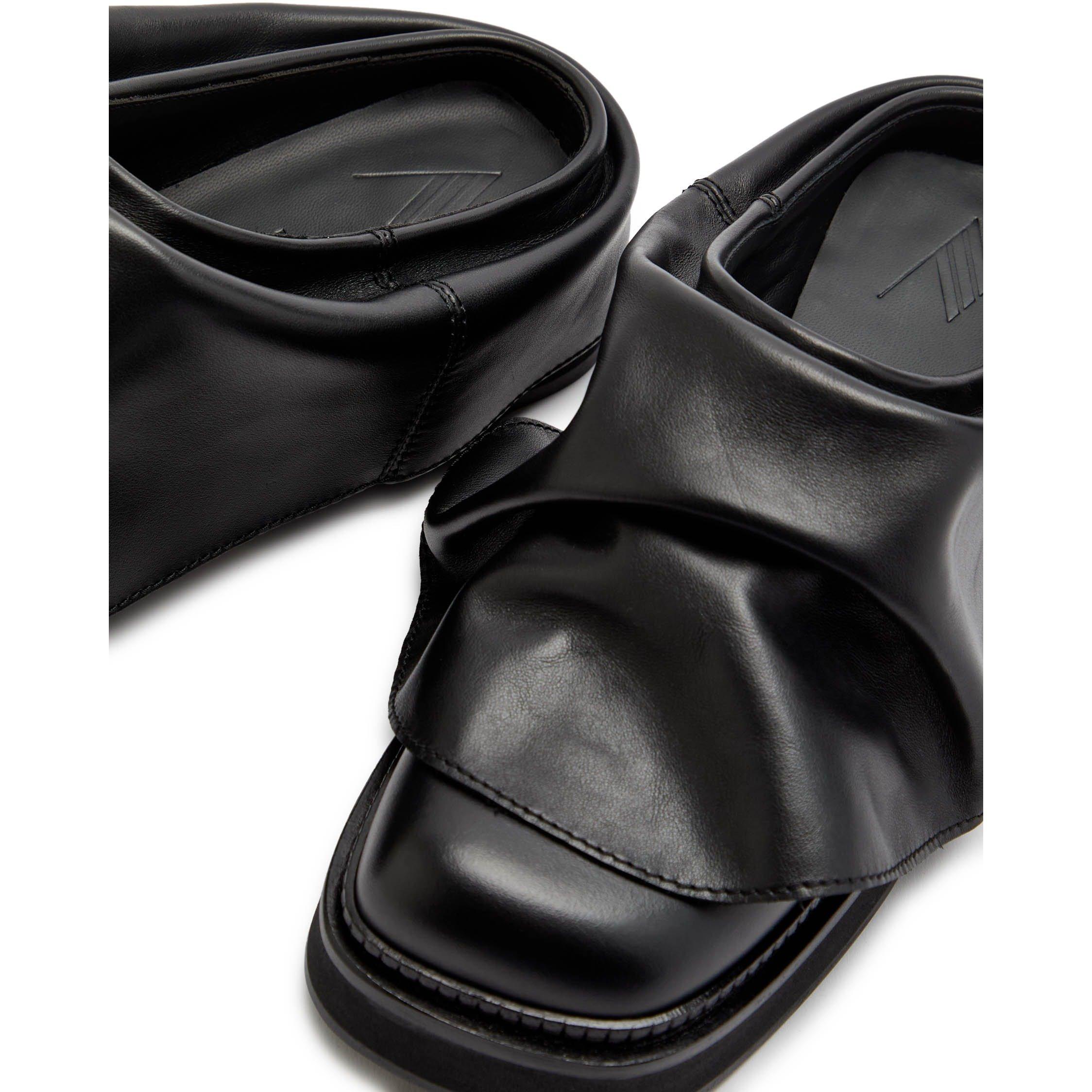 BLACK - The Attico - Mini Robin sabot09 - 4