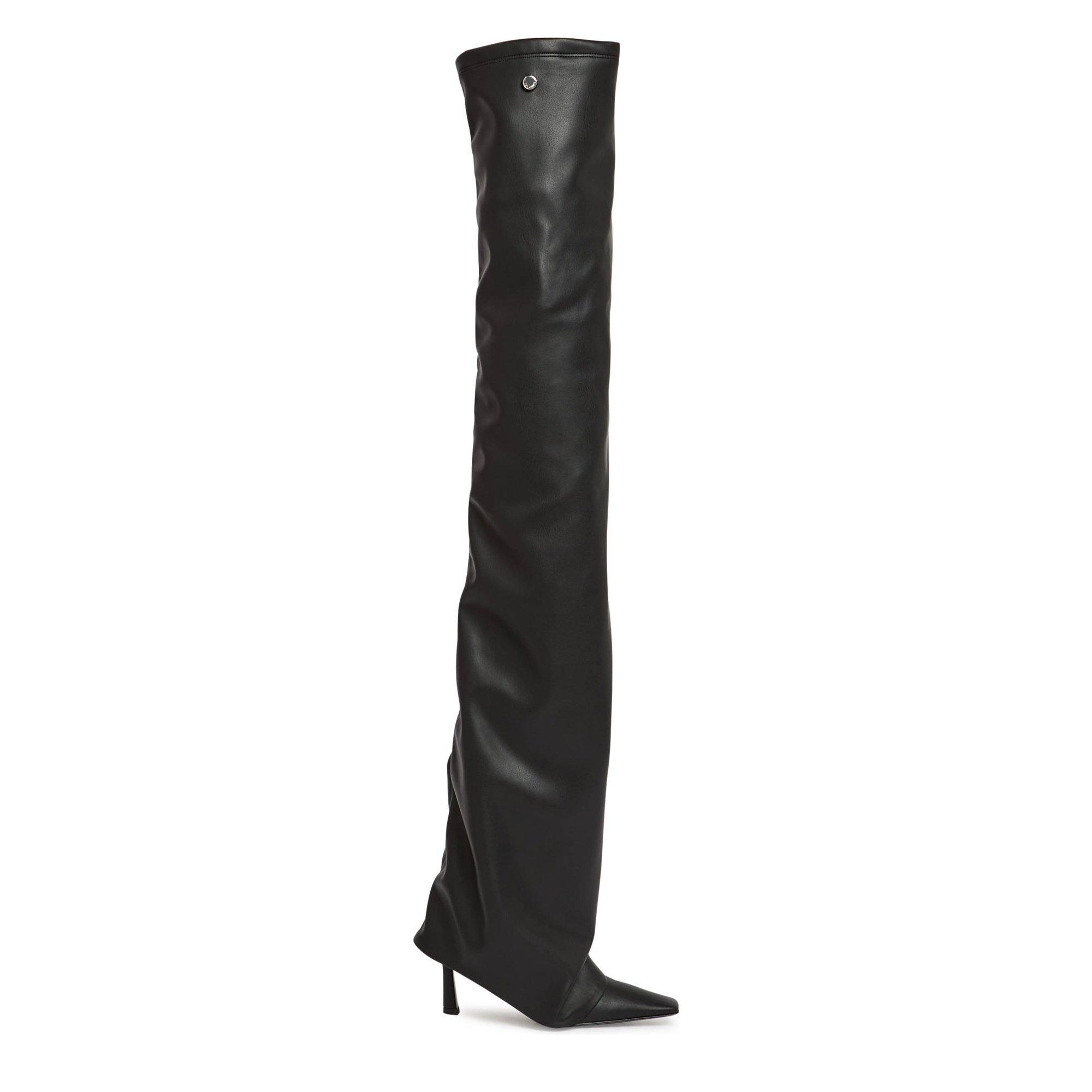 BLACK - The Attico - Robin OTK thigh high 95mm