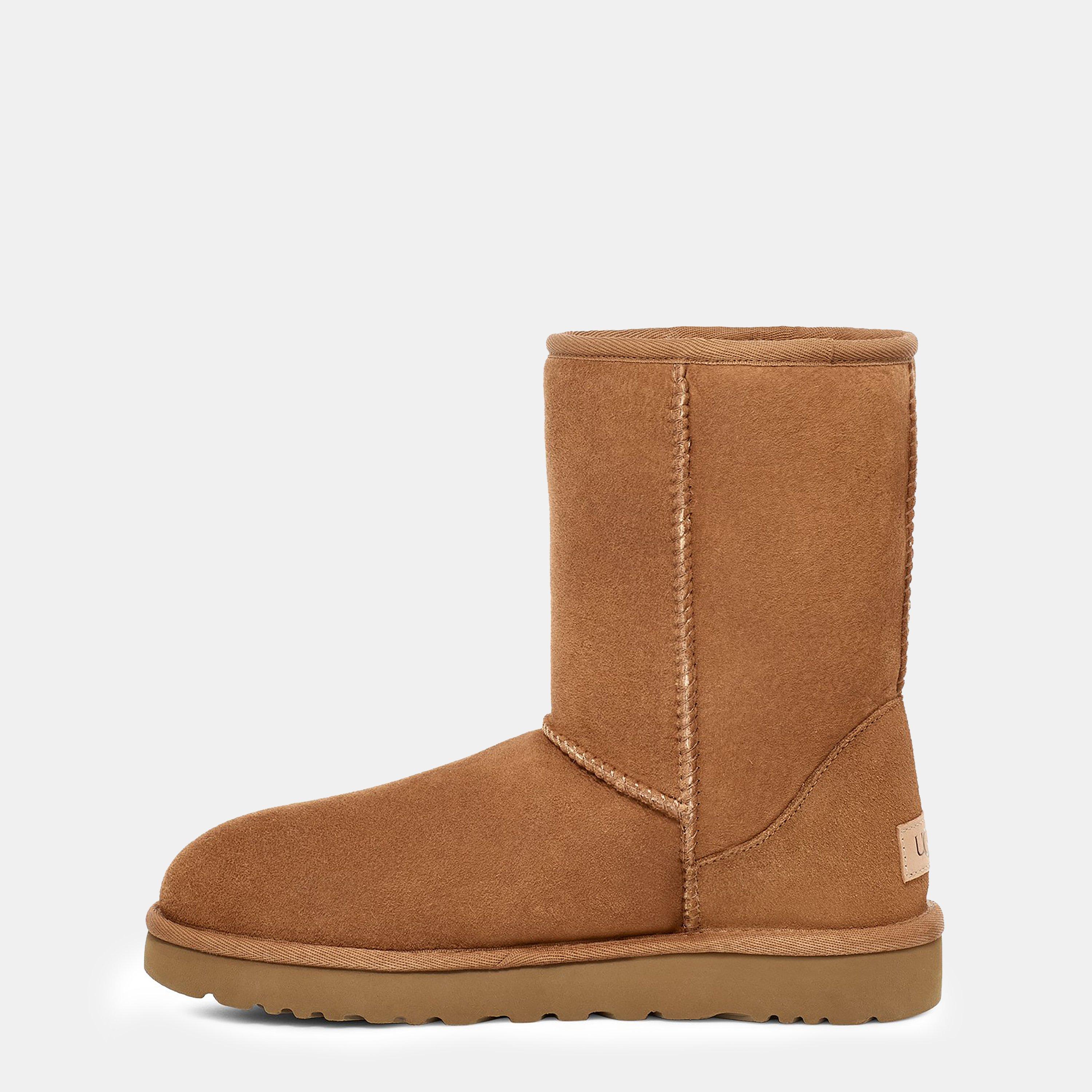Chestnut - Ugg - Classic Short Snug Boots - 3
