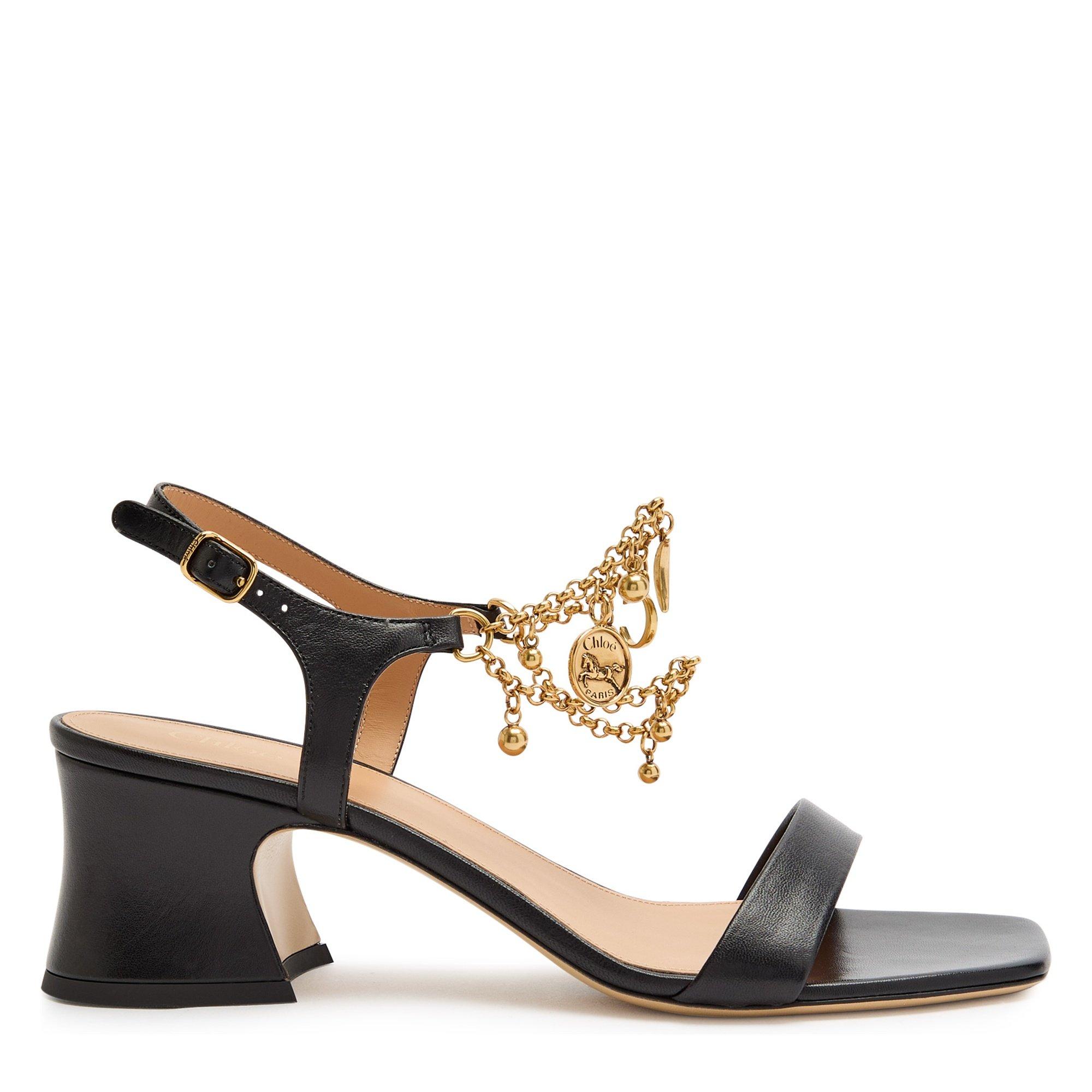 BLACK - Chloe - CHLOÉ CHARMS SANDAL