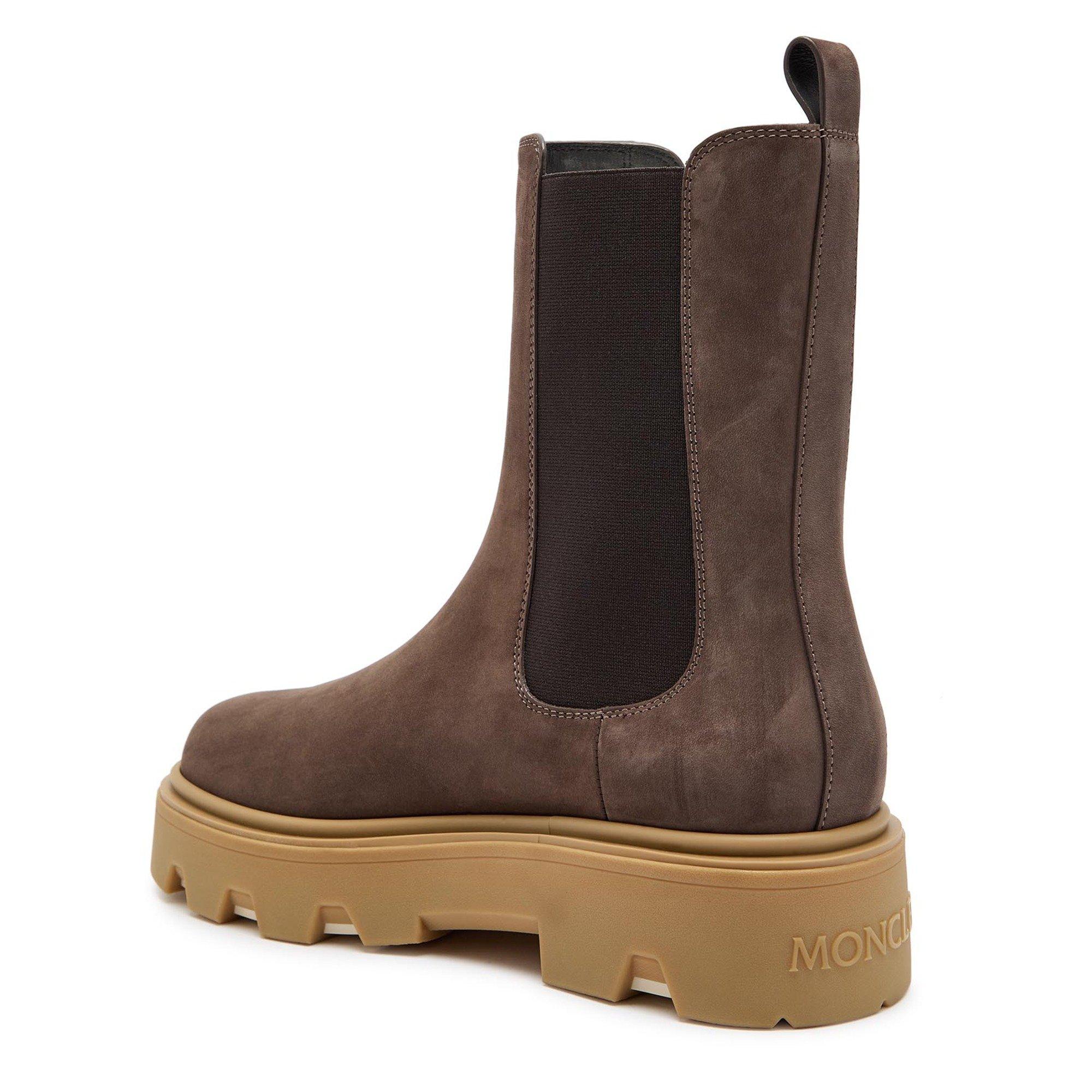 BROWN - Moncler - AUREA CHELSEA ANKLE BOOTS - 2