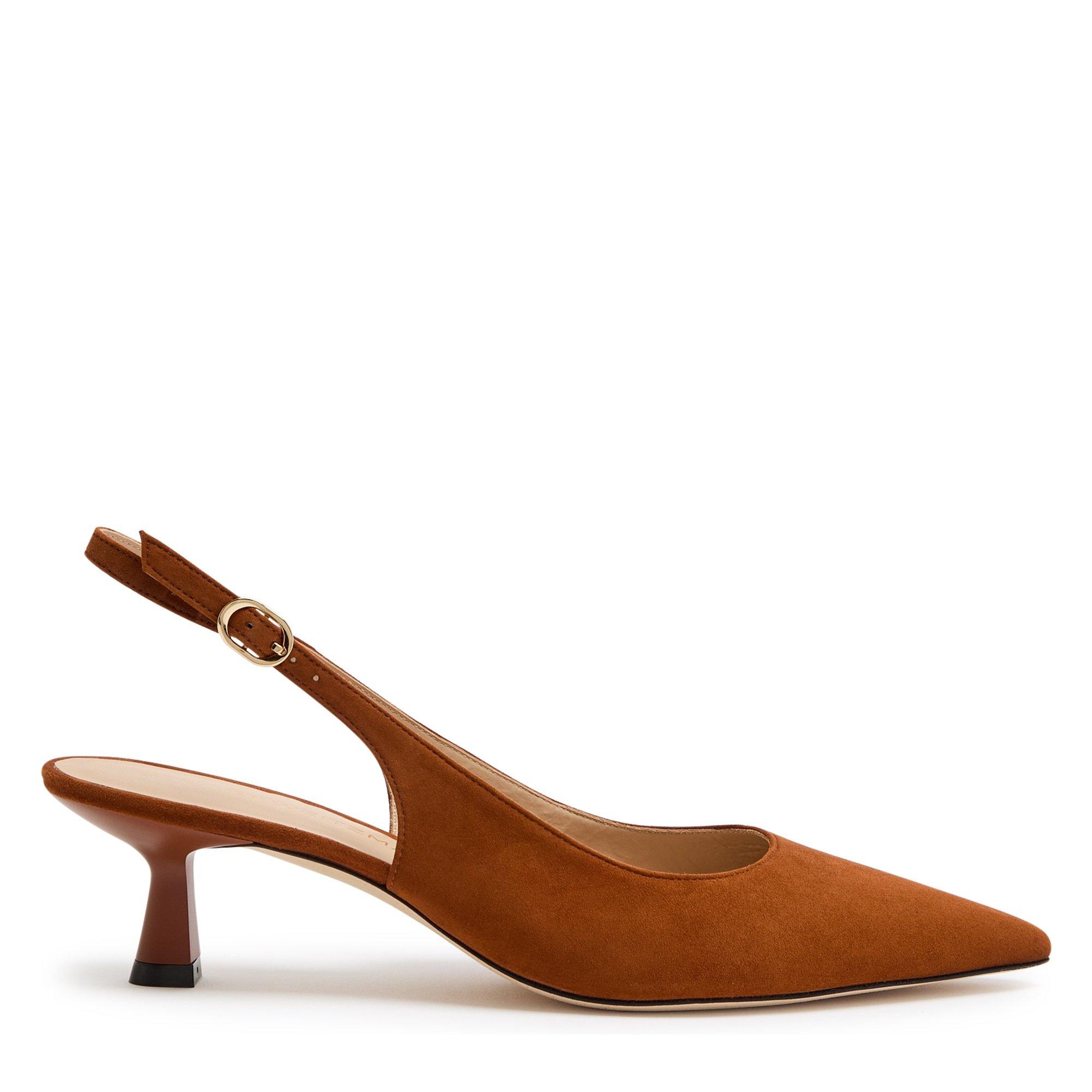 TAN - Stuart Weitzman - STUART SCULPT SLINGBACK 50