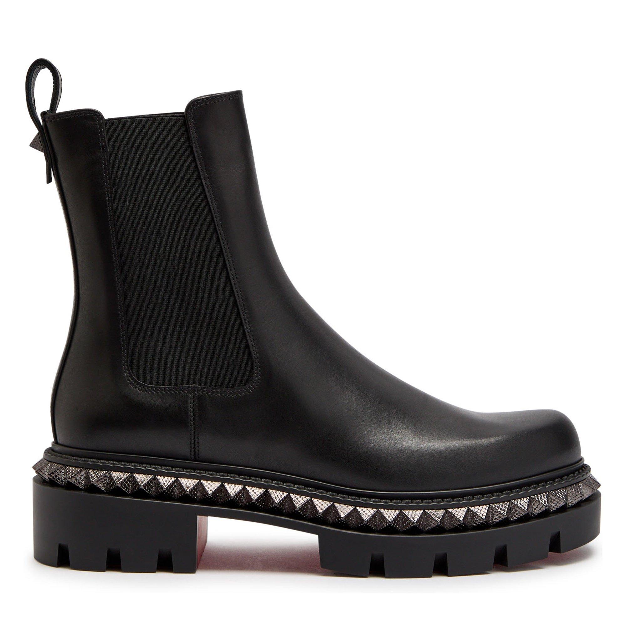 BLACK - Christian Louboutin - ST EMILIA PYRACLOU LUG BOOT - 1