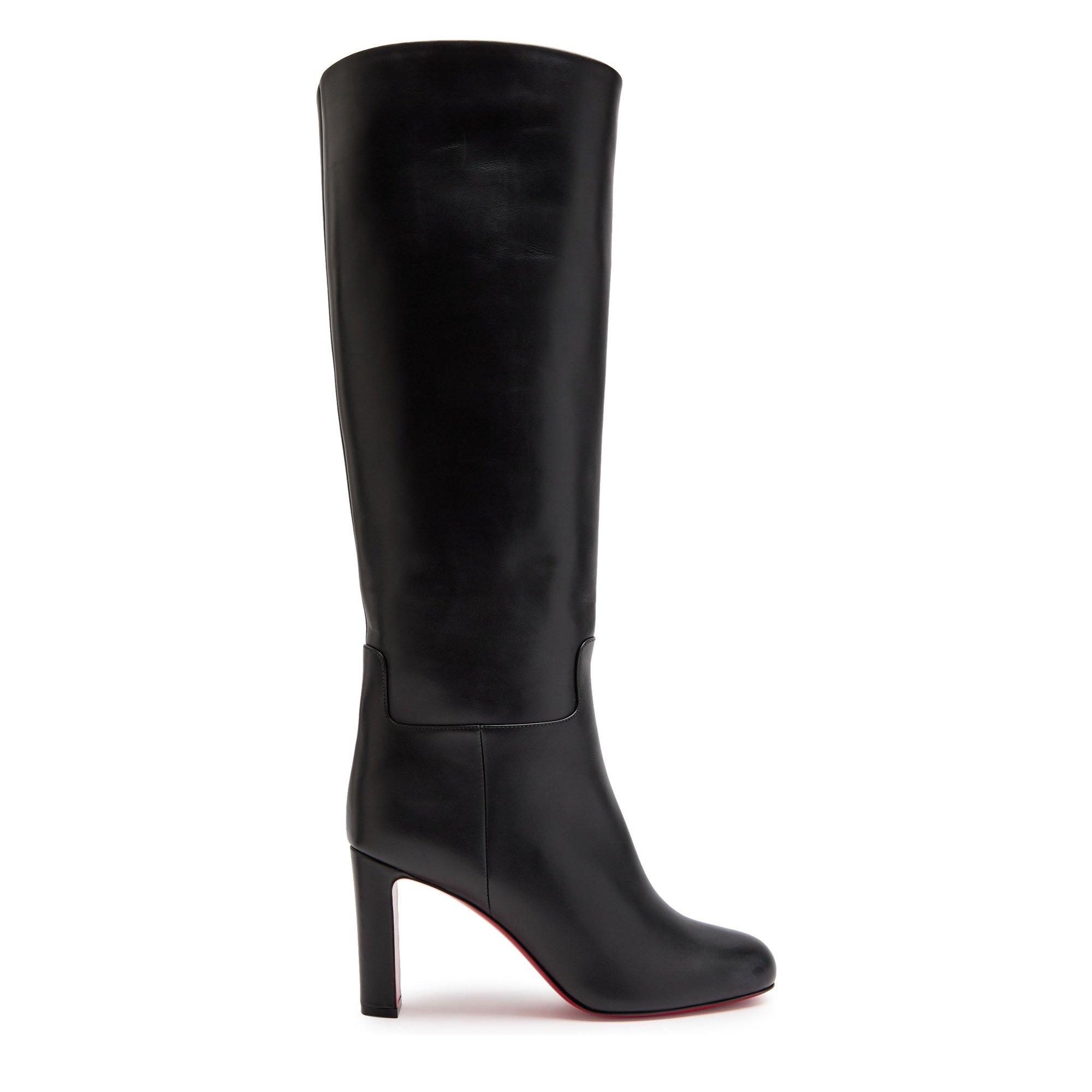 BLACK - Christian Louboutin - LOO BOTTA 85 CALF - 1