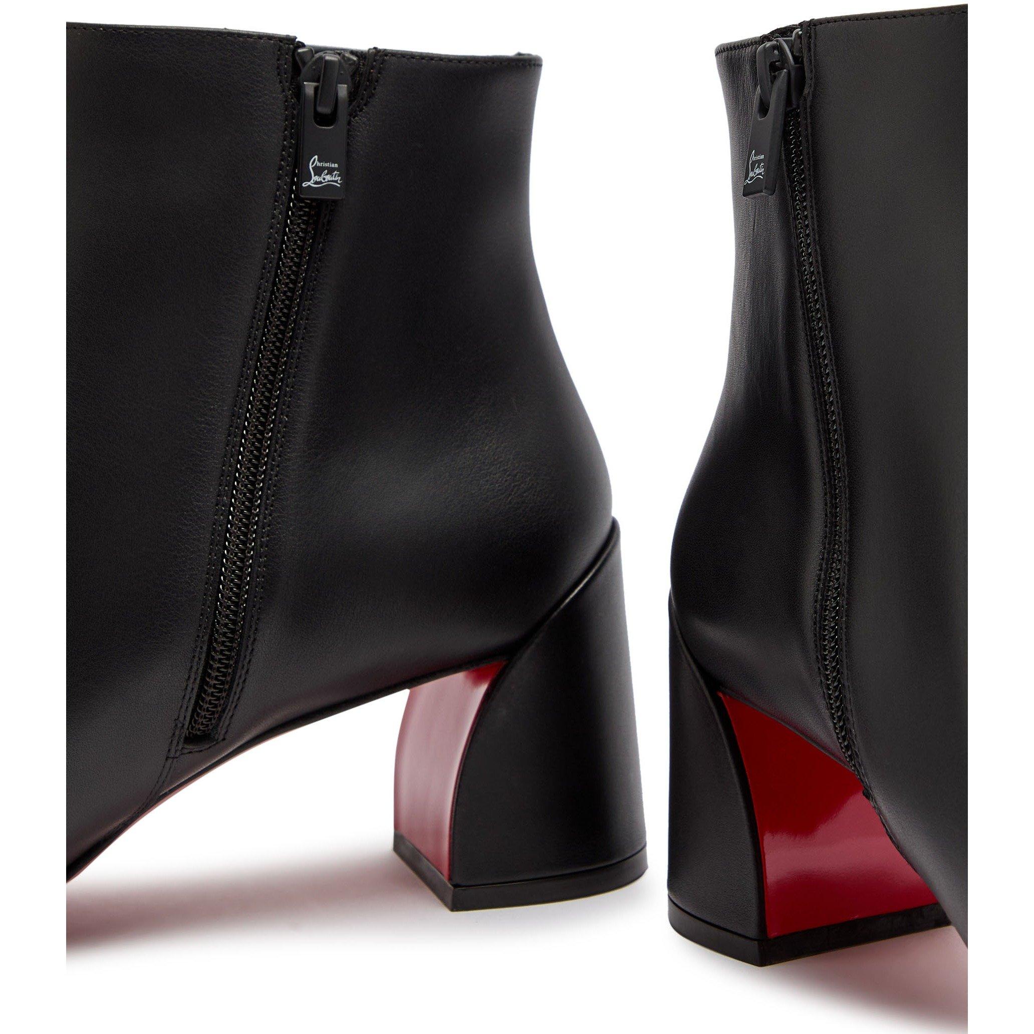 BLACK - Christian Louboutin - JANE BOOTY 55 CALF - 4