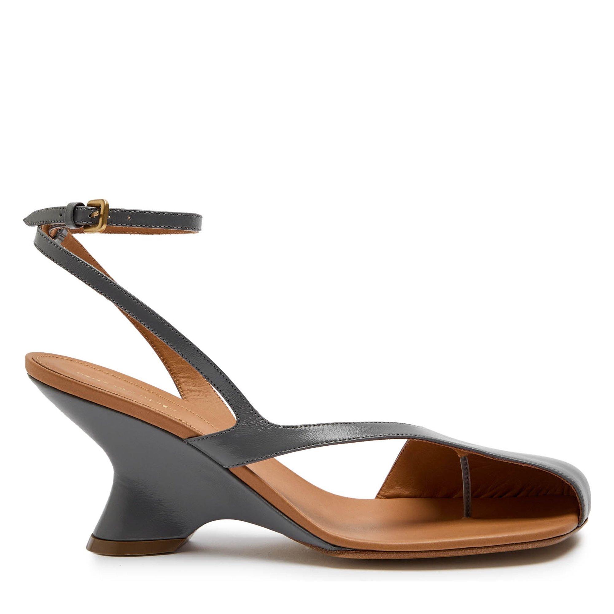 DARK GREY - Dries Van Noten - CLOSED TOE SANDAL