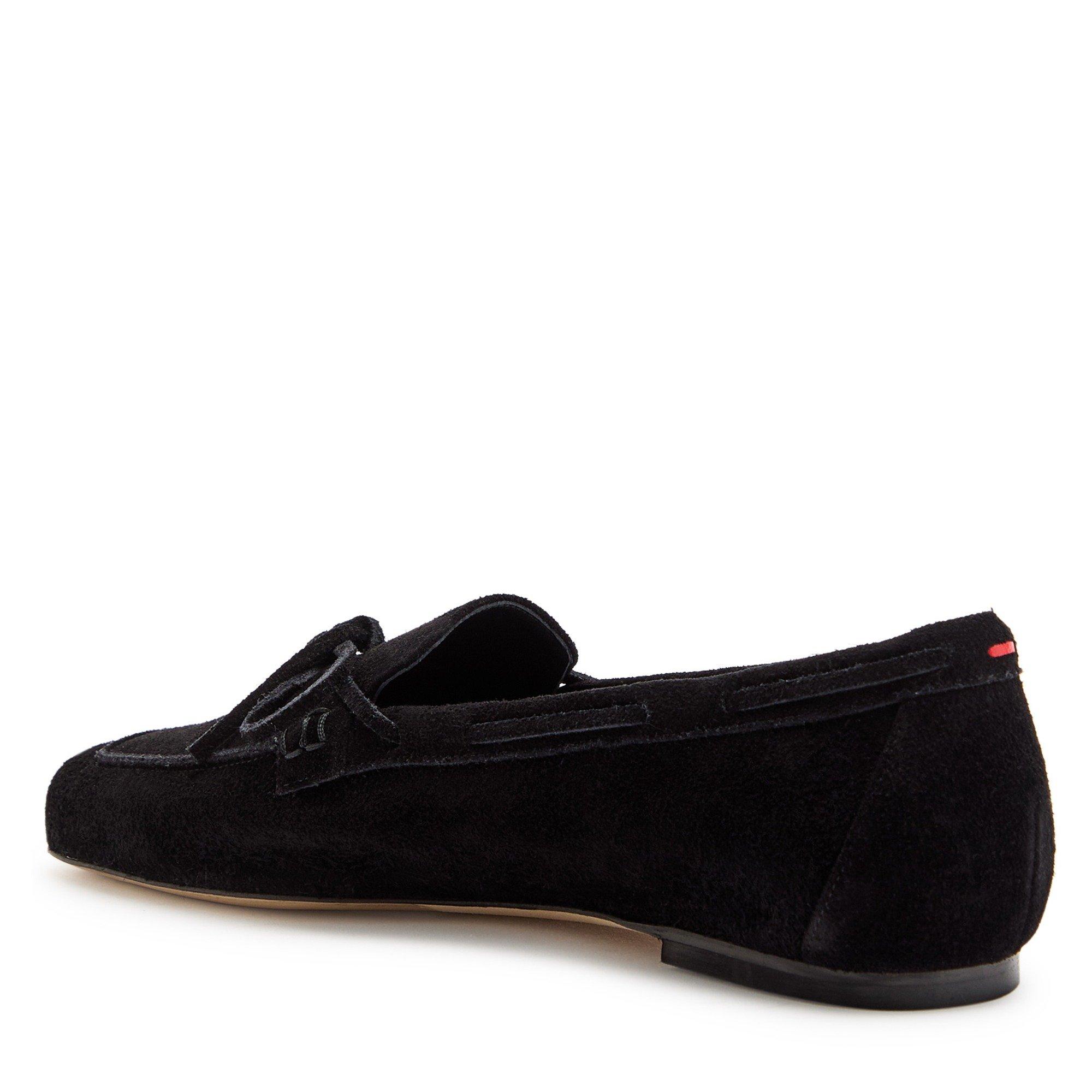 BLACK - Aeyde - JASPER COW SUEDE LEATHER BLACK - 2