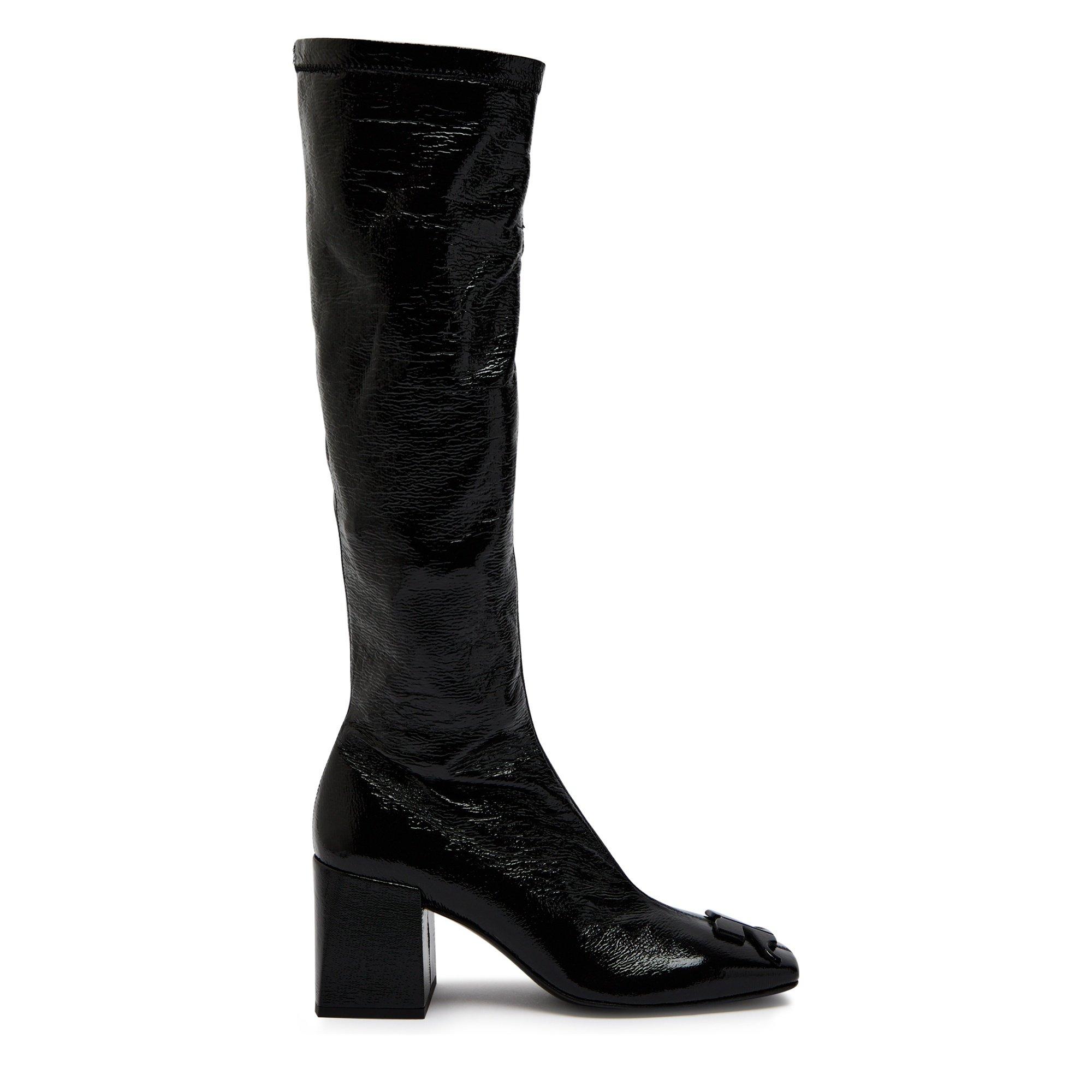 BLACK - Courreges - REEDITION VINYL BOOTS
