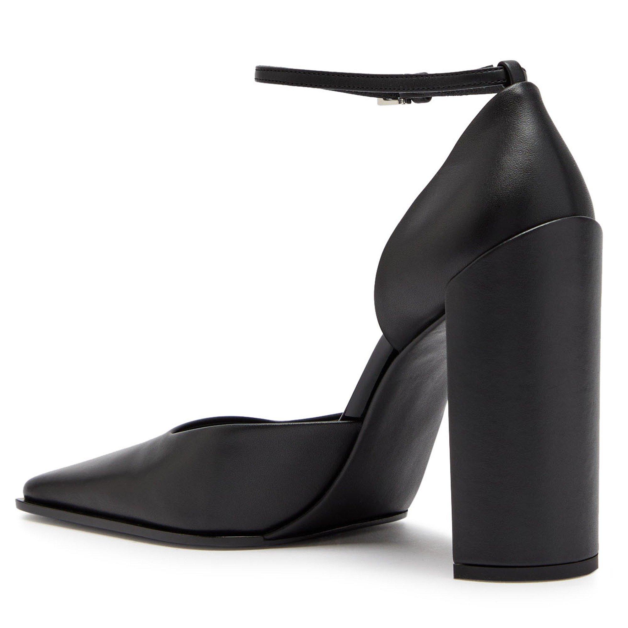 BLACK - Alaia - DOrsay 90 Square Toe Pump - 2