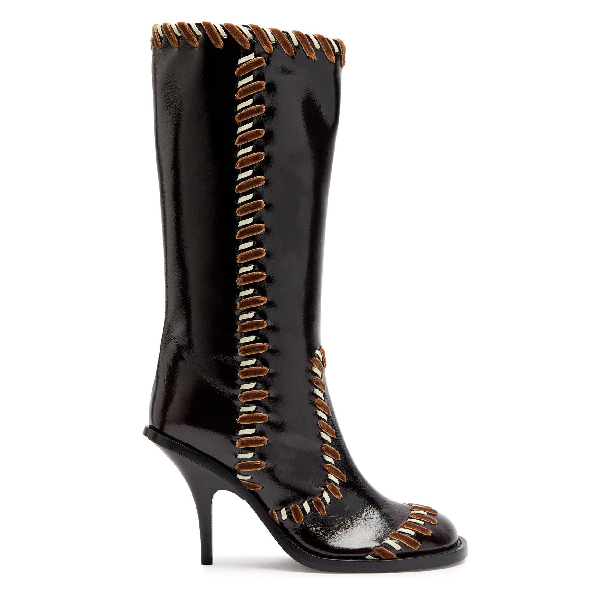 DARK BROWN - Dries Van Noten - 90MM Boot