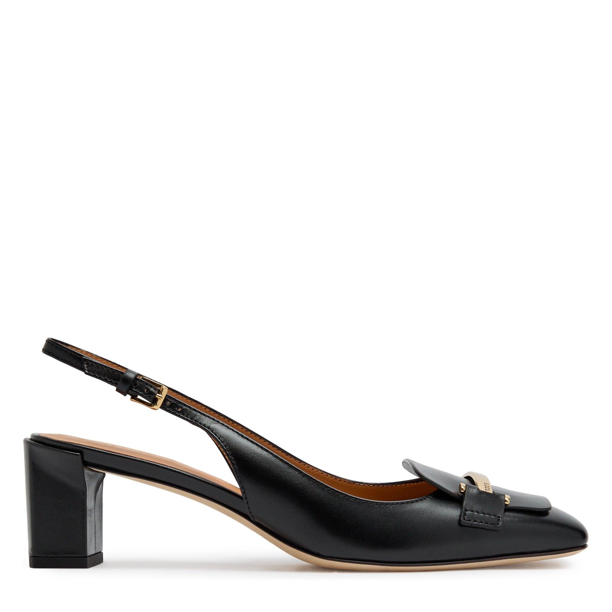 BLACK - Tods - NAGOYA MID HEEL  SLINGBACK
