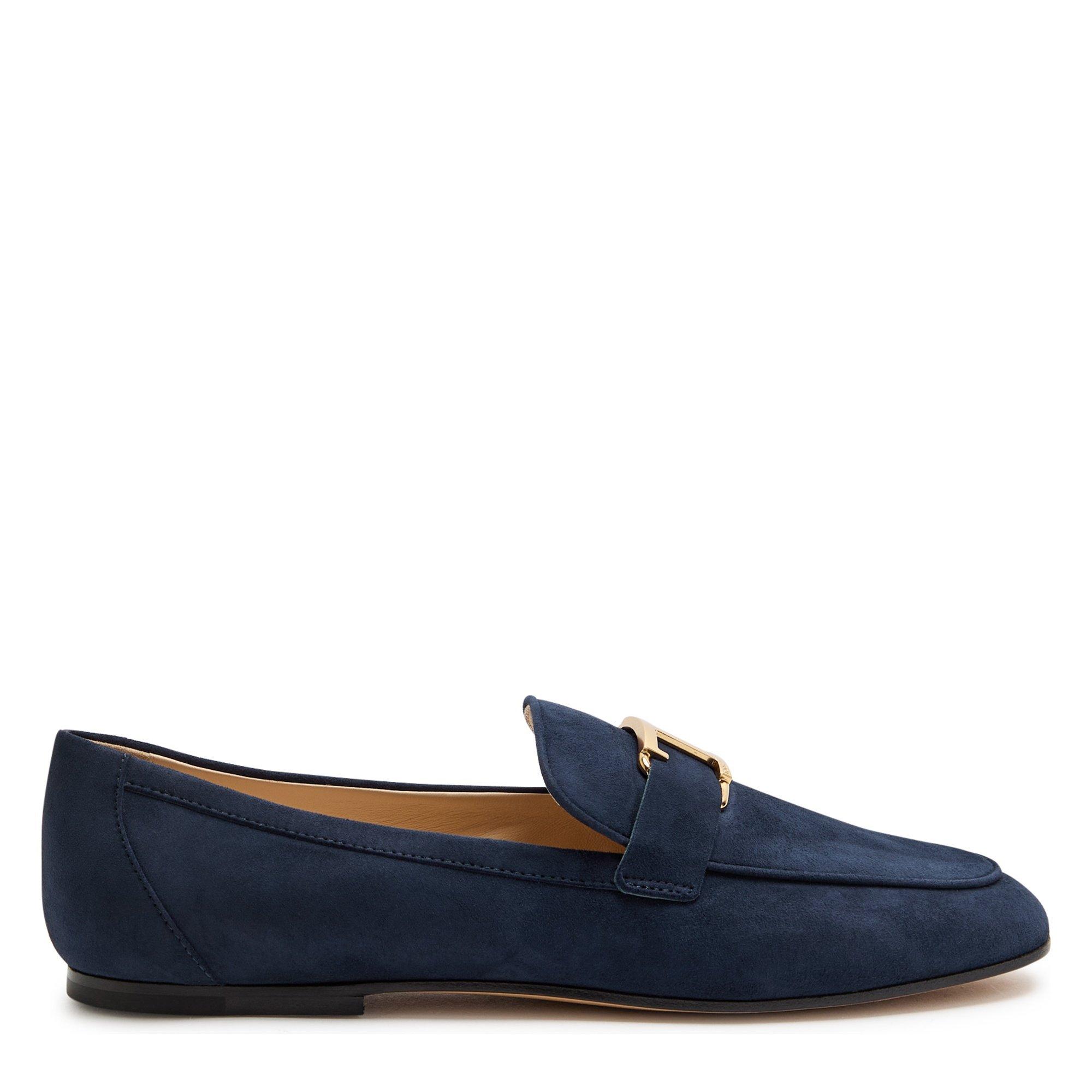 NAVY - Tods - SHEER SUEDE CLASSIC LOAFER
