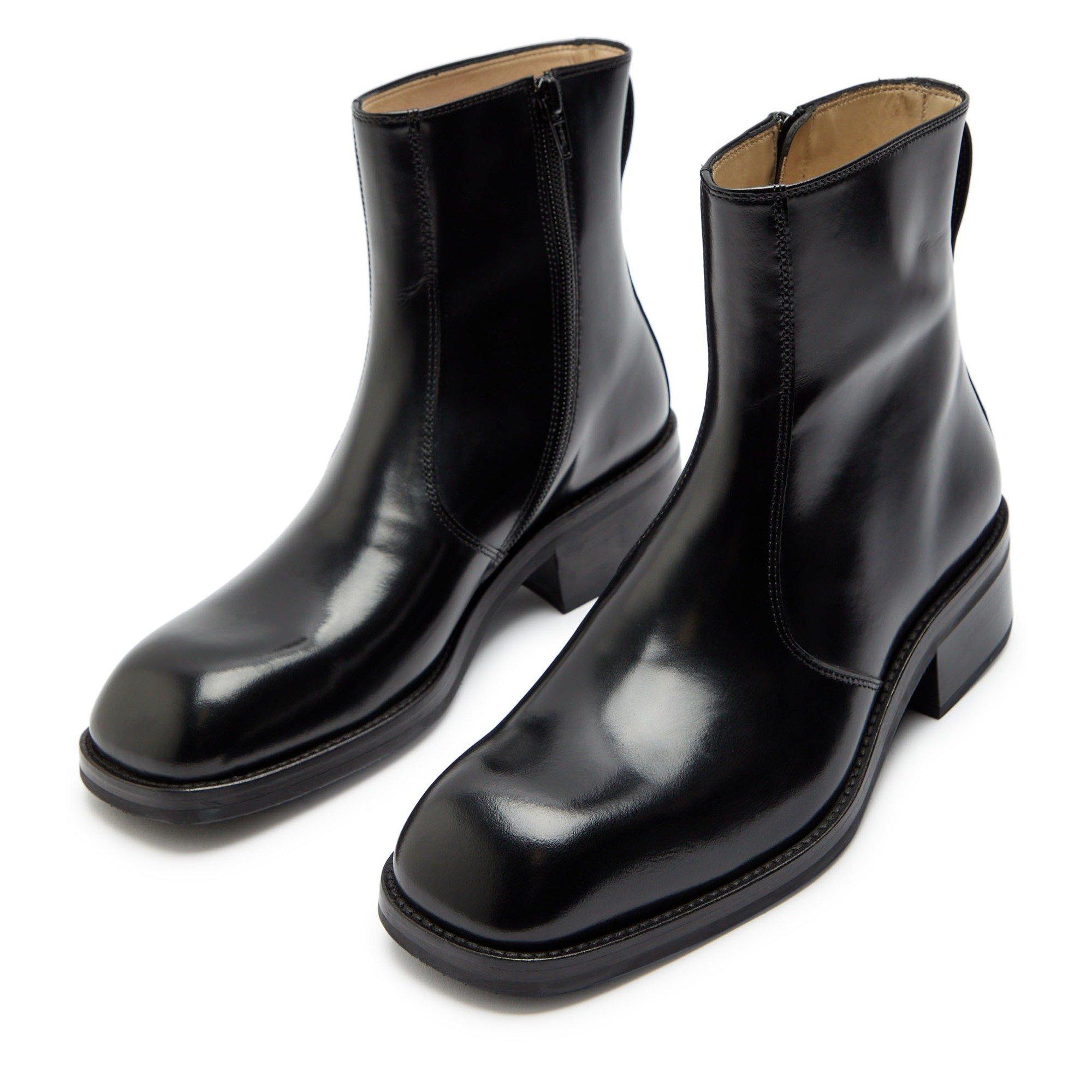 BLACK - Lemaire - ZIPPED BOOTS - 3