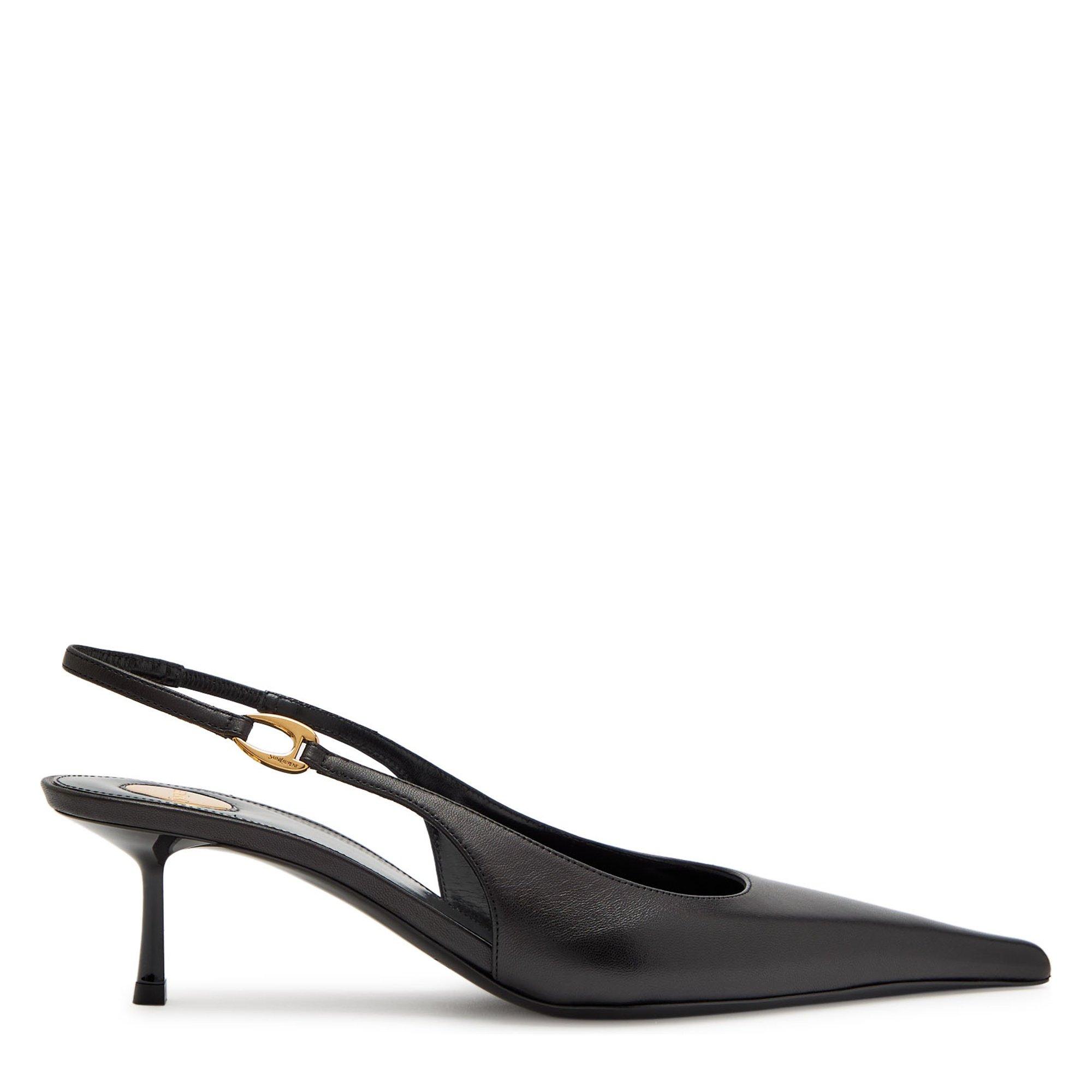 BLACK - Saint Laurent - CASABIVA 50 SLINGBACK - 1