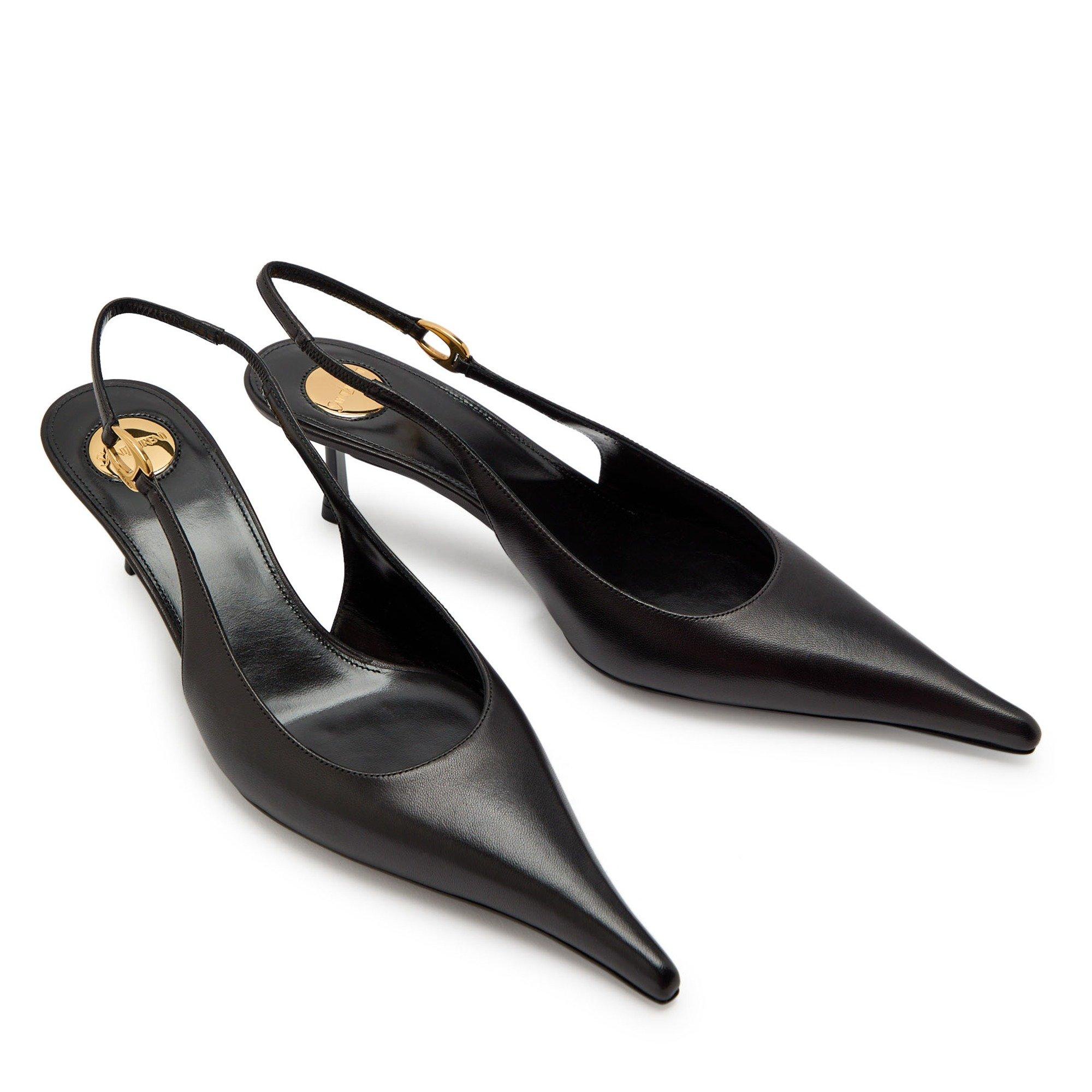 BLACK - Saint Laurent - CASABIVA 50 SLINGBACK - 3