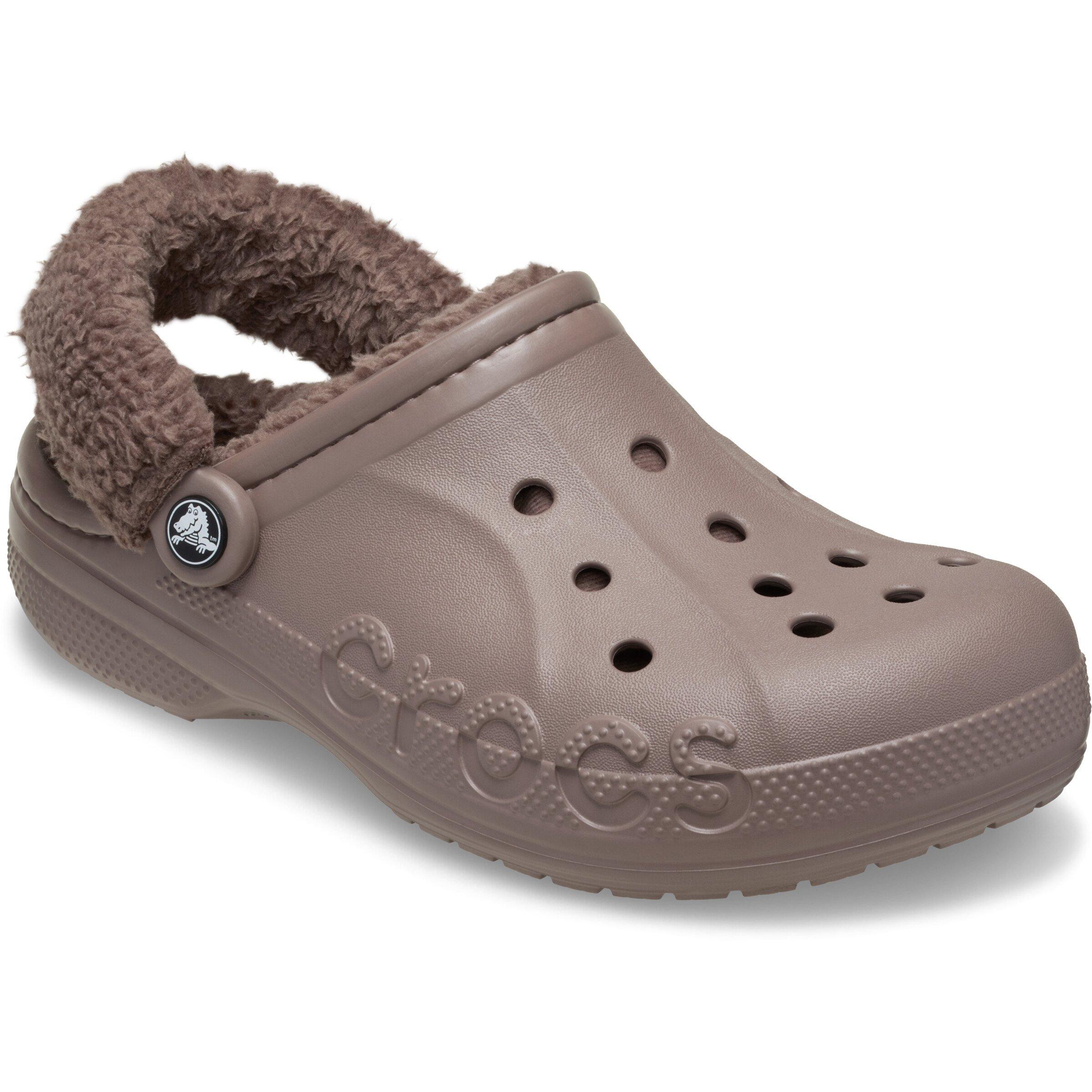 Trufa - Crocs - Women's Baya Lined Fuzz Strap Mule Slippers - 2
