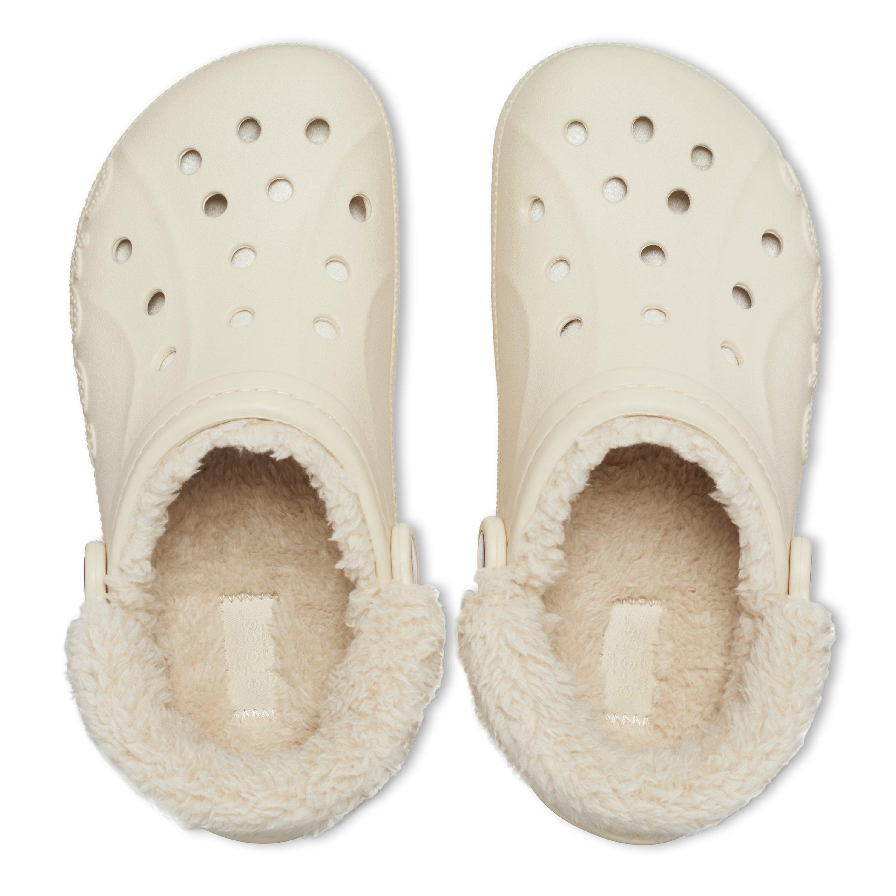 crocs baya lined crocs fuzz lined clogs