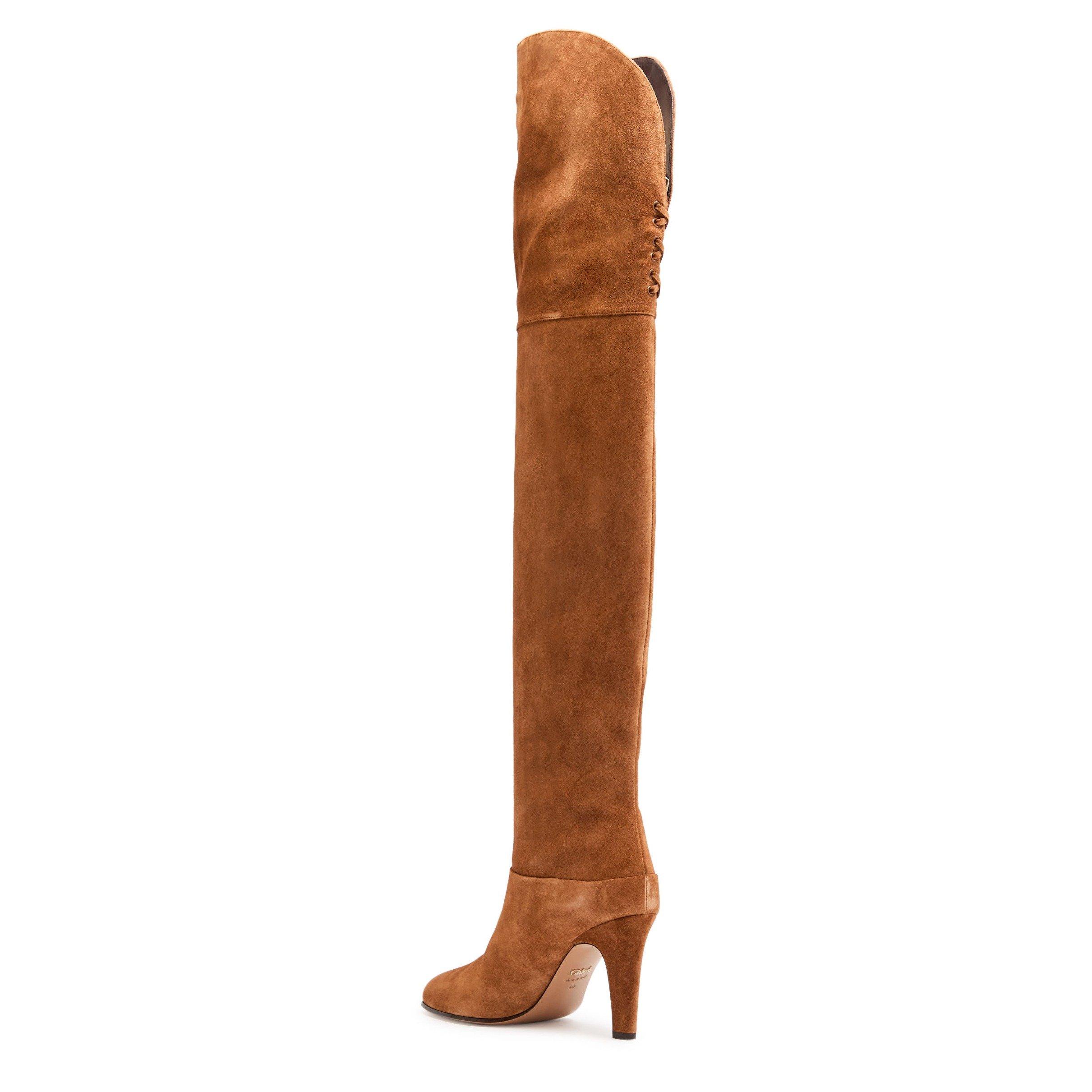 BROWN - Chloe - EVE OTK Boot09 - 2