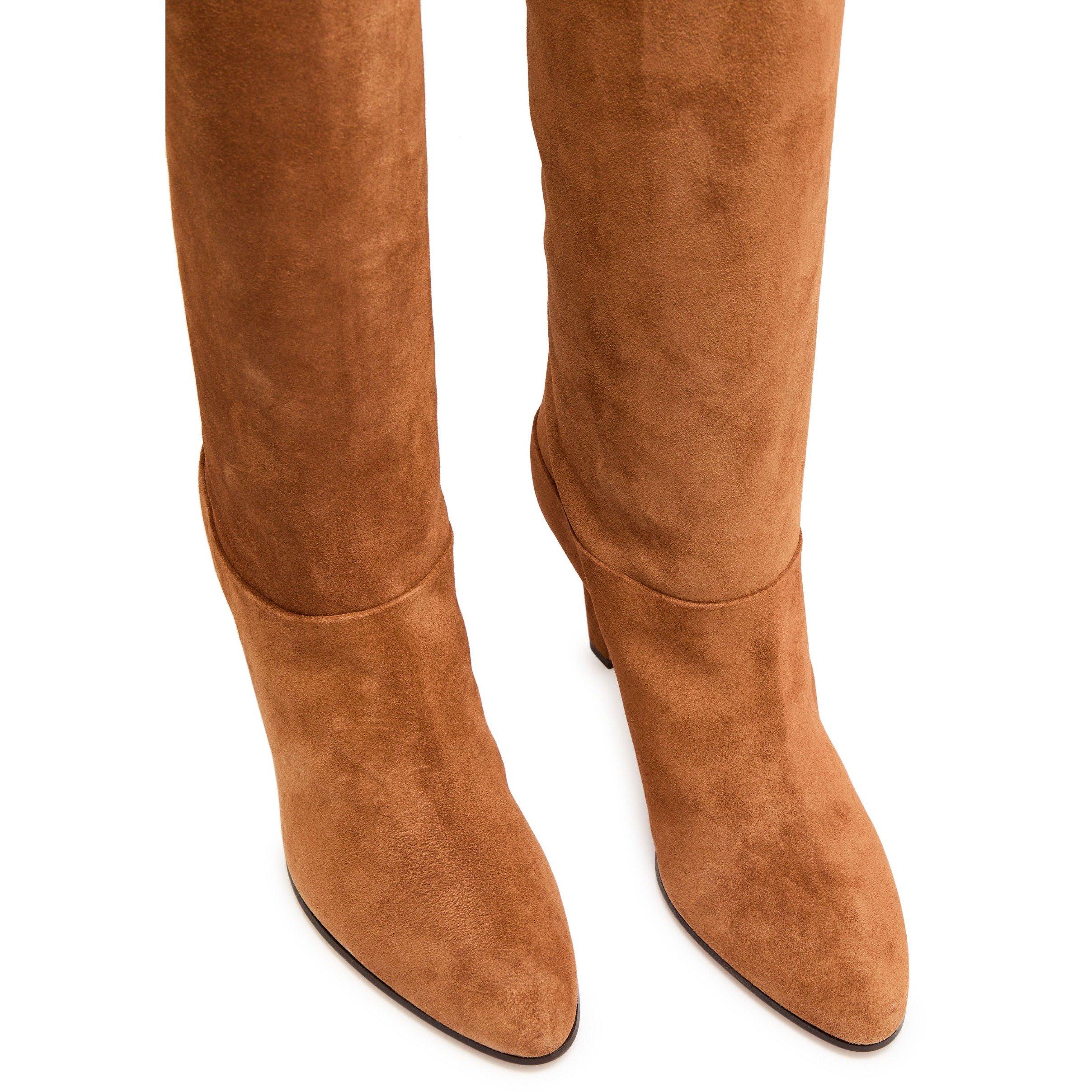 BROWN - Chloe - EVE OTK Boot09 - 3