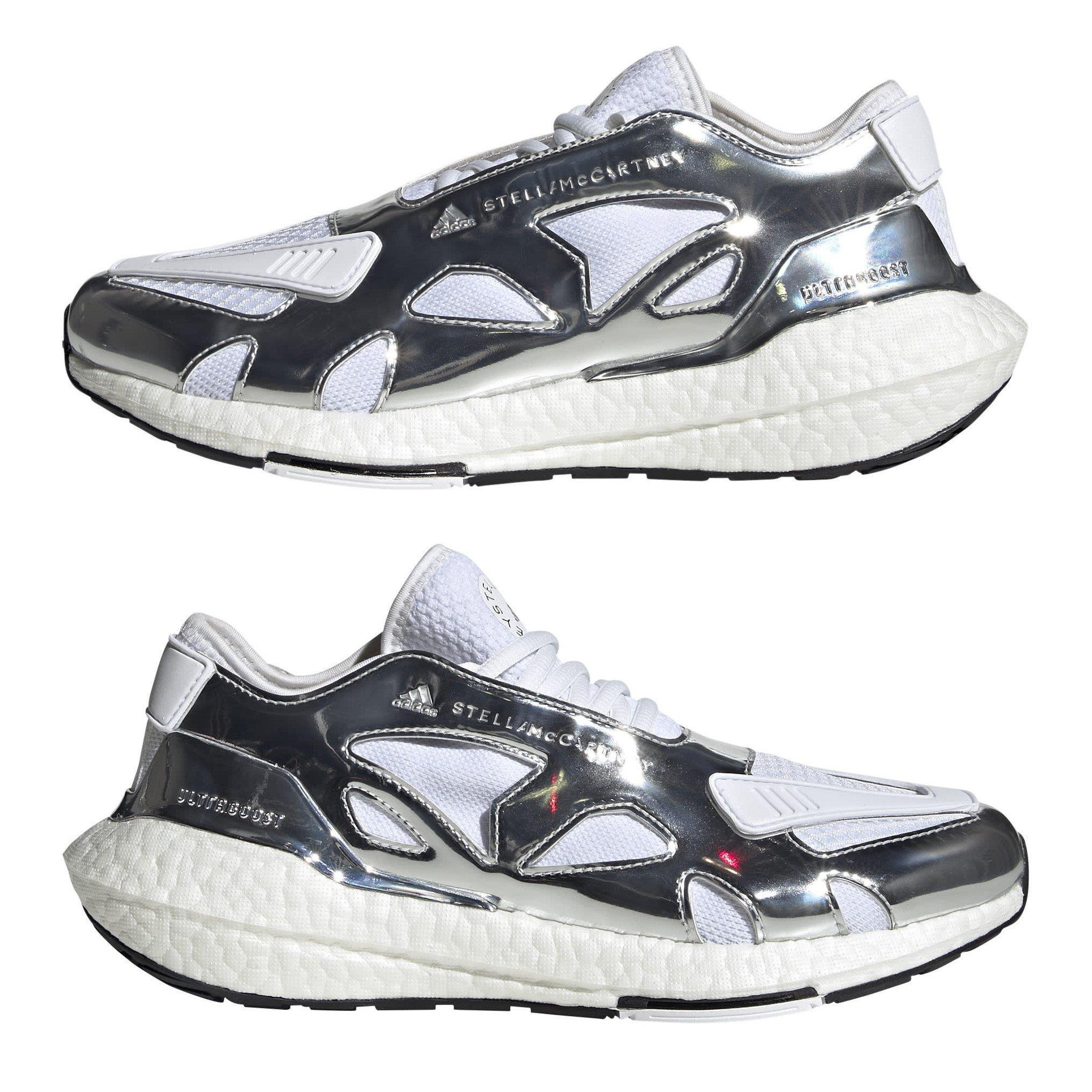 White/Silver - adidas by Stella McCartney - Ultraboost 22 Shoes - 9