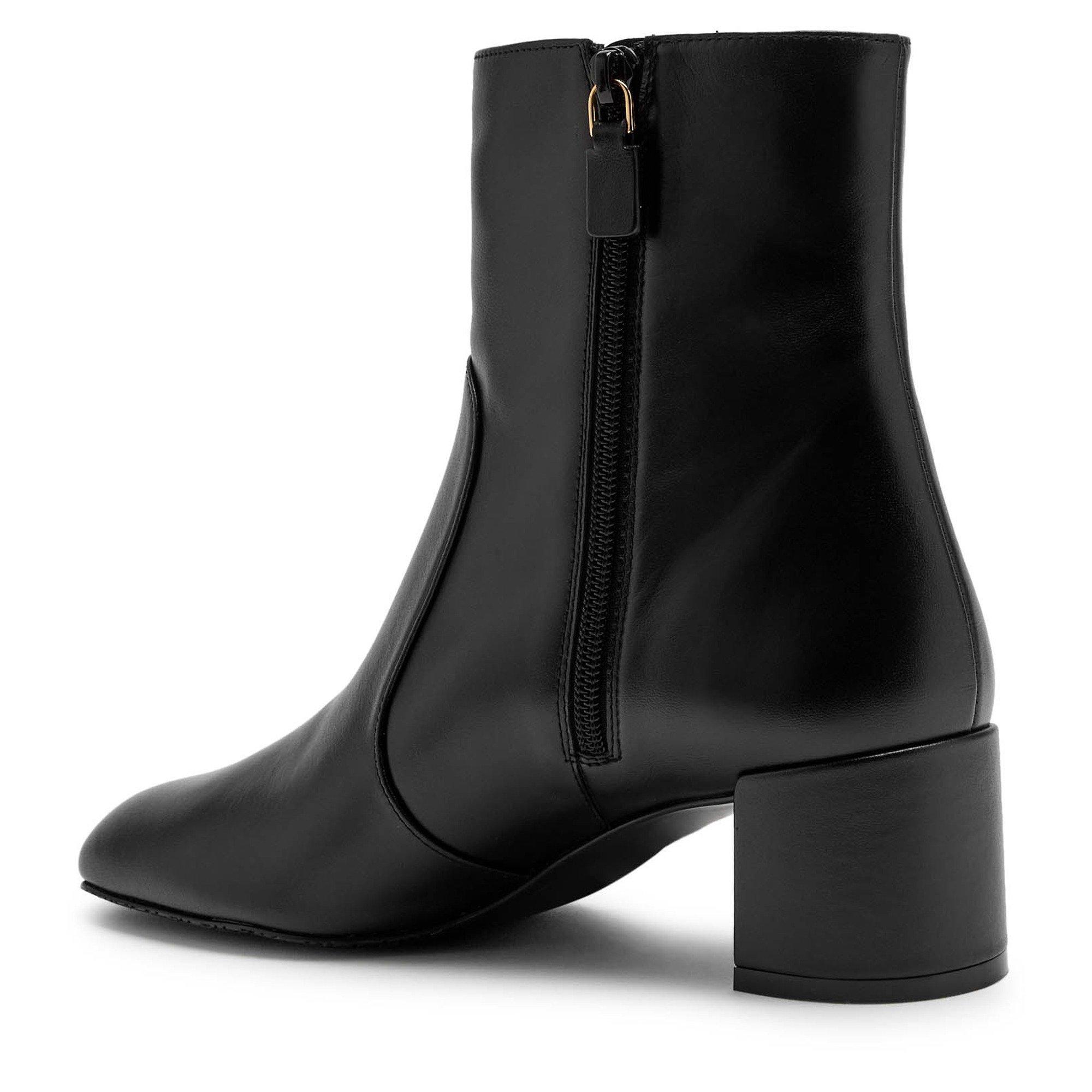 BLACK - Stuart Weitzman - MAEVE ZIP BOOTIE - 2