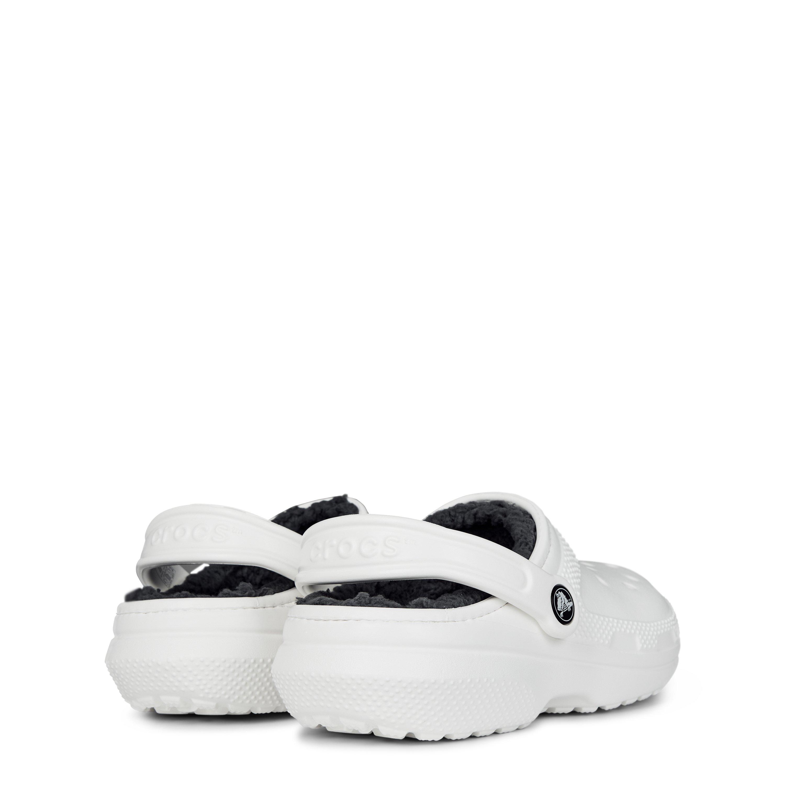 White - Crocs - Women's Classic Lined Mule Slippers - 5
