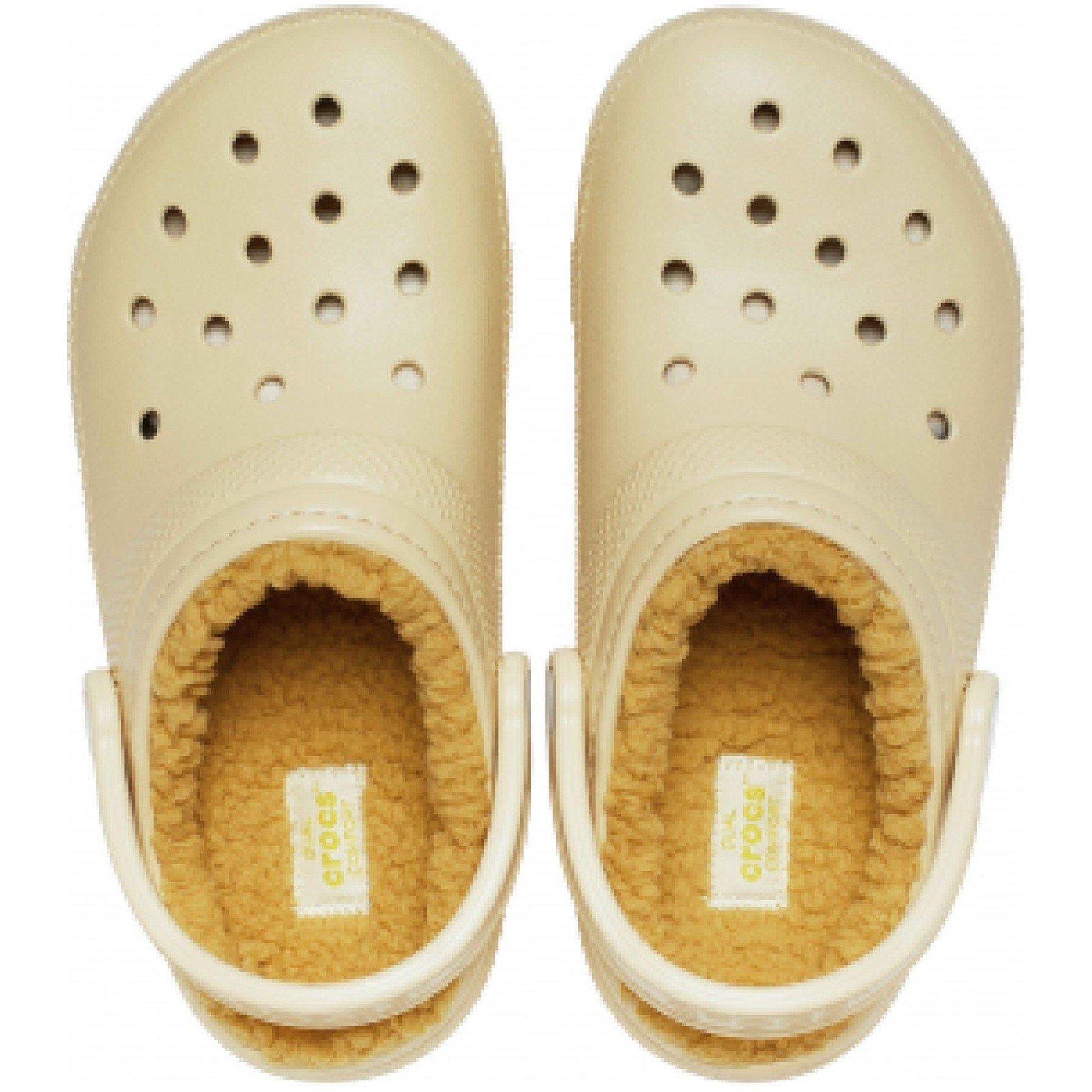 Sesame - Crocs - Women's Classic Lined Mule Slippers - 4