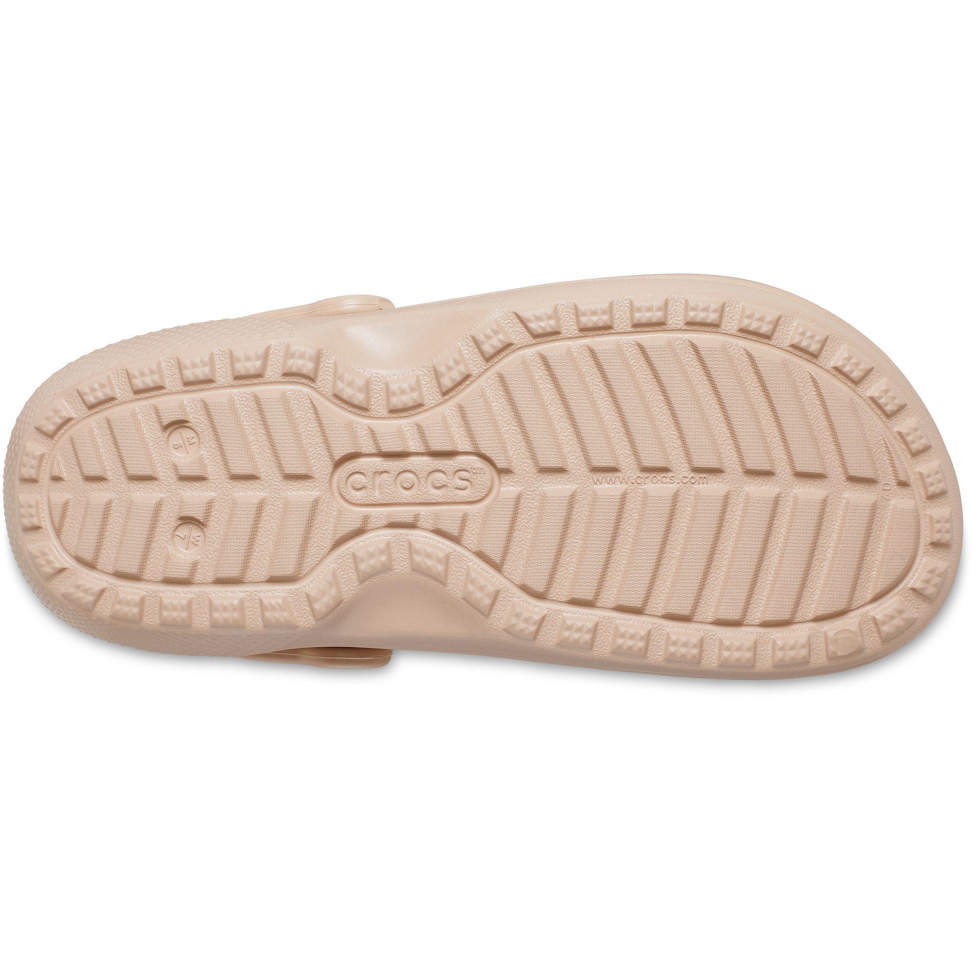Pink Caramel - Crocs - Women's Classic Lined Mule Slippers - 5