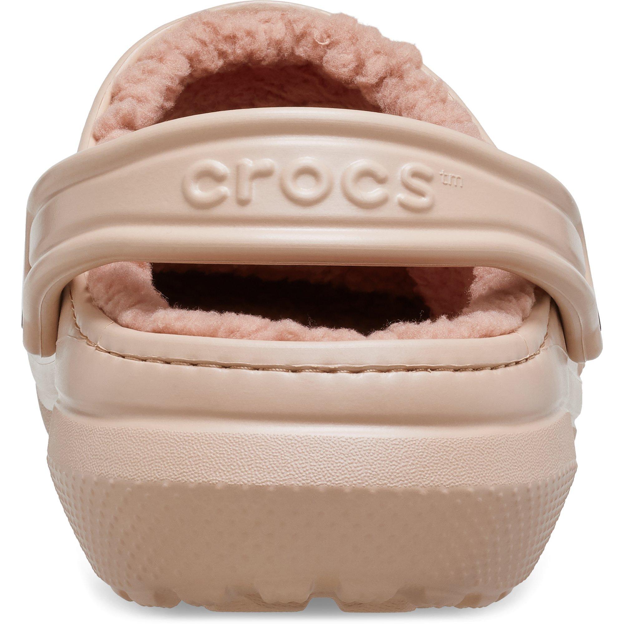 Pink Caramel - Crocs - Women's Classic Lined Mule Slippers - 7