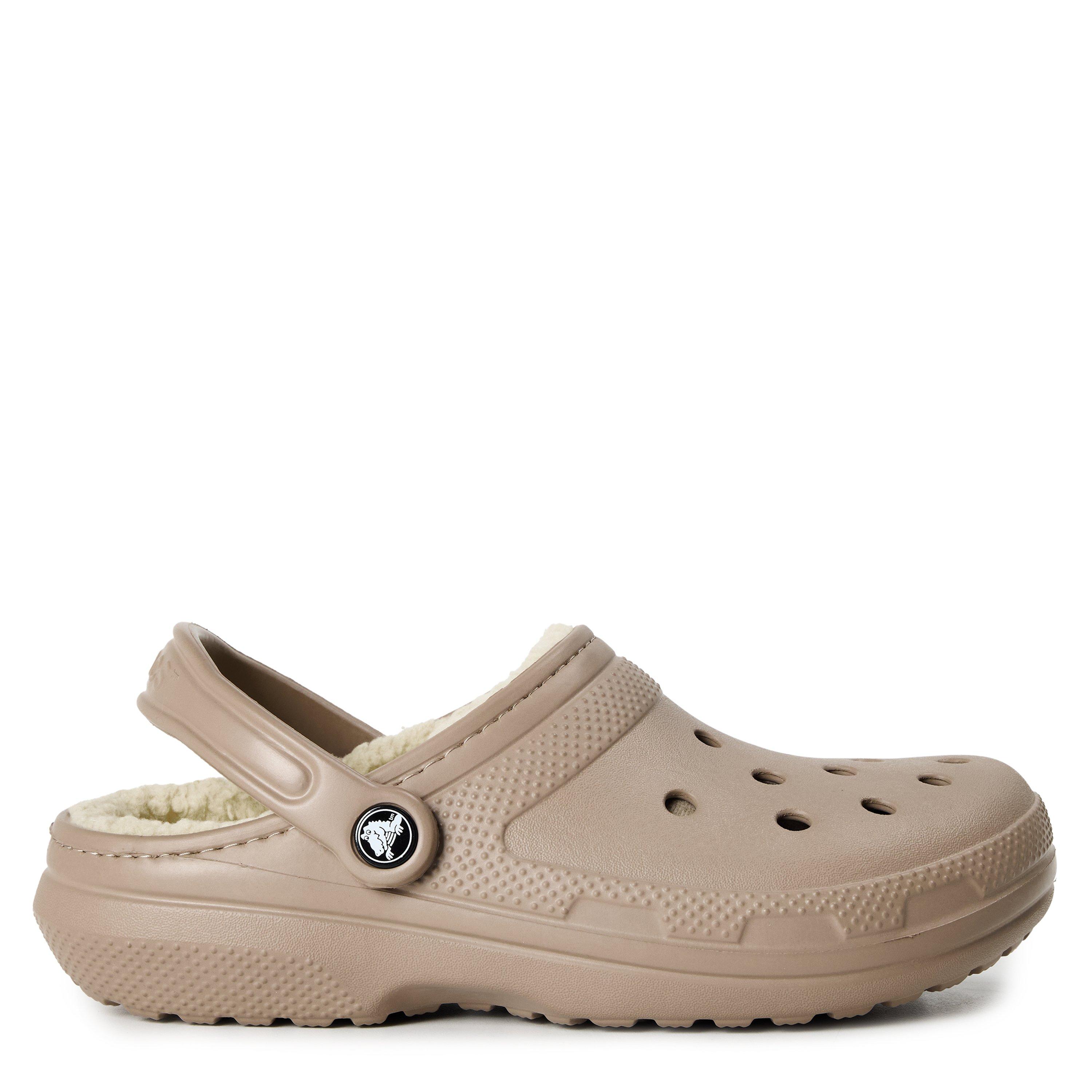 Crocs Women's Classic Lined Mule Slippers