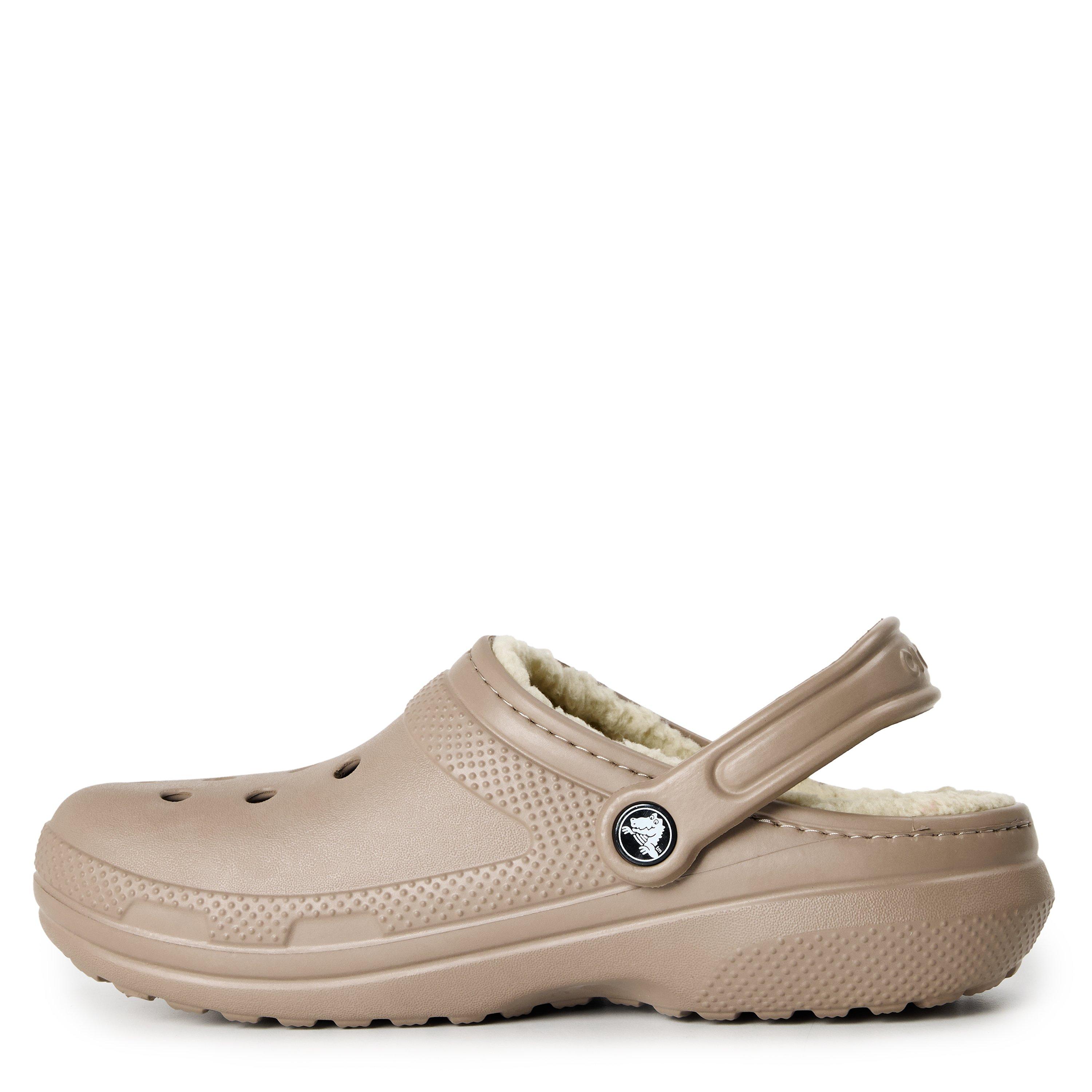 Mushroom - Crocs - Women's Classic Lined Mule Slippers - 2