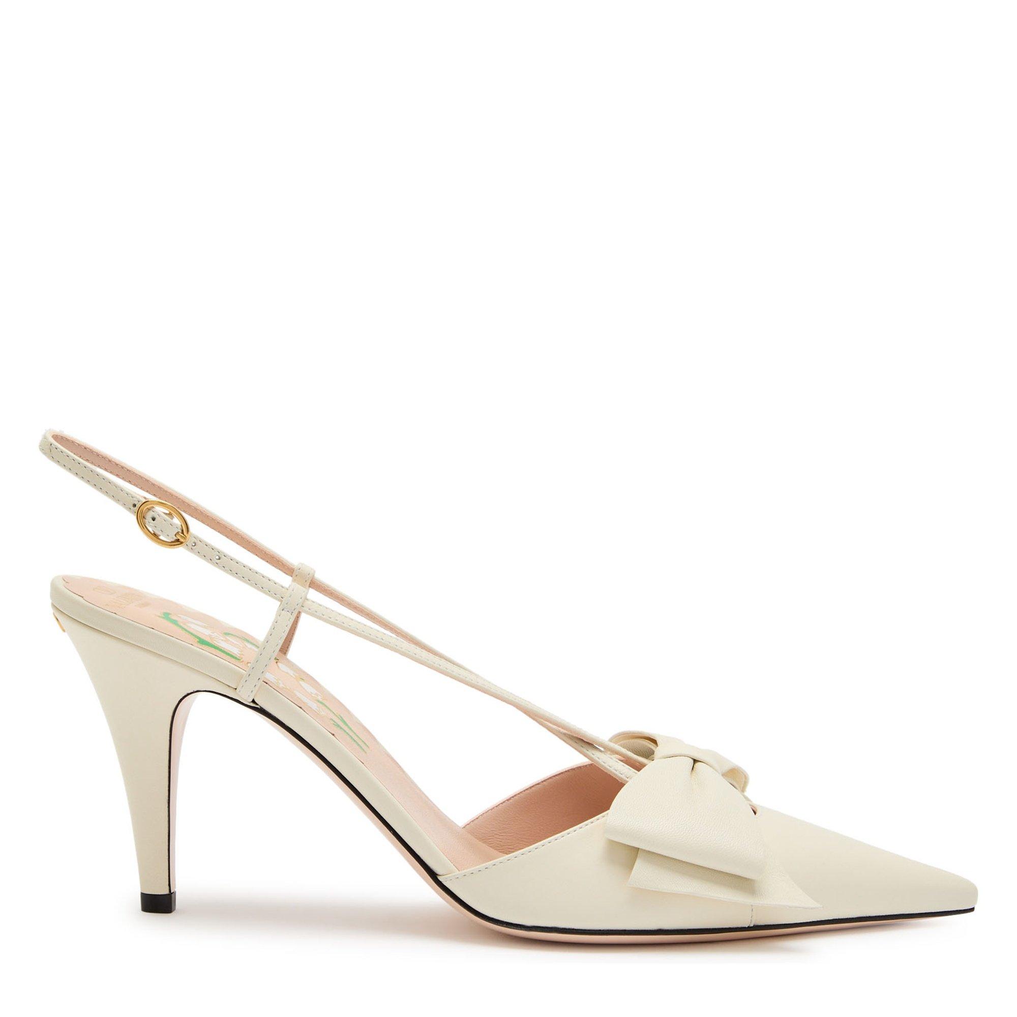 IVORY - Valentino - SLING BACK BOWOW - 1