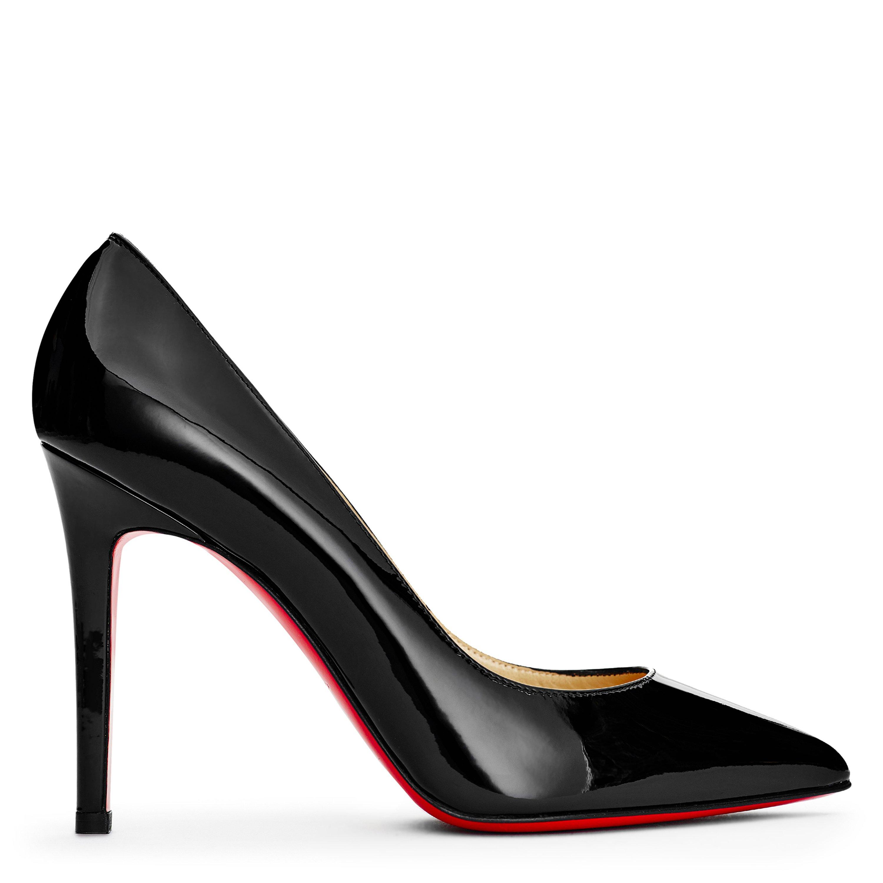 Black BK01 - Christian Louboutin - Women's Leather Pigalle Pumps, 100mm - 1