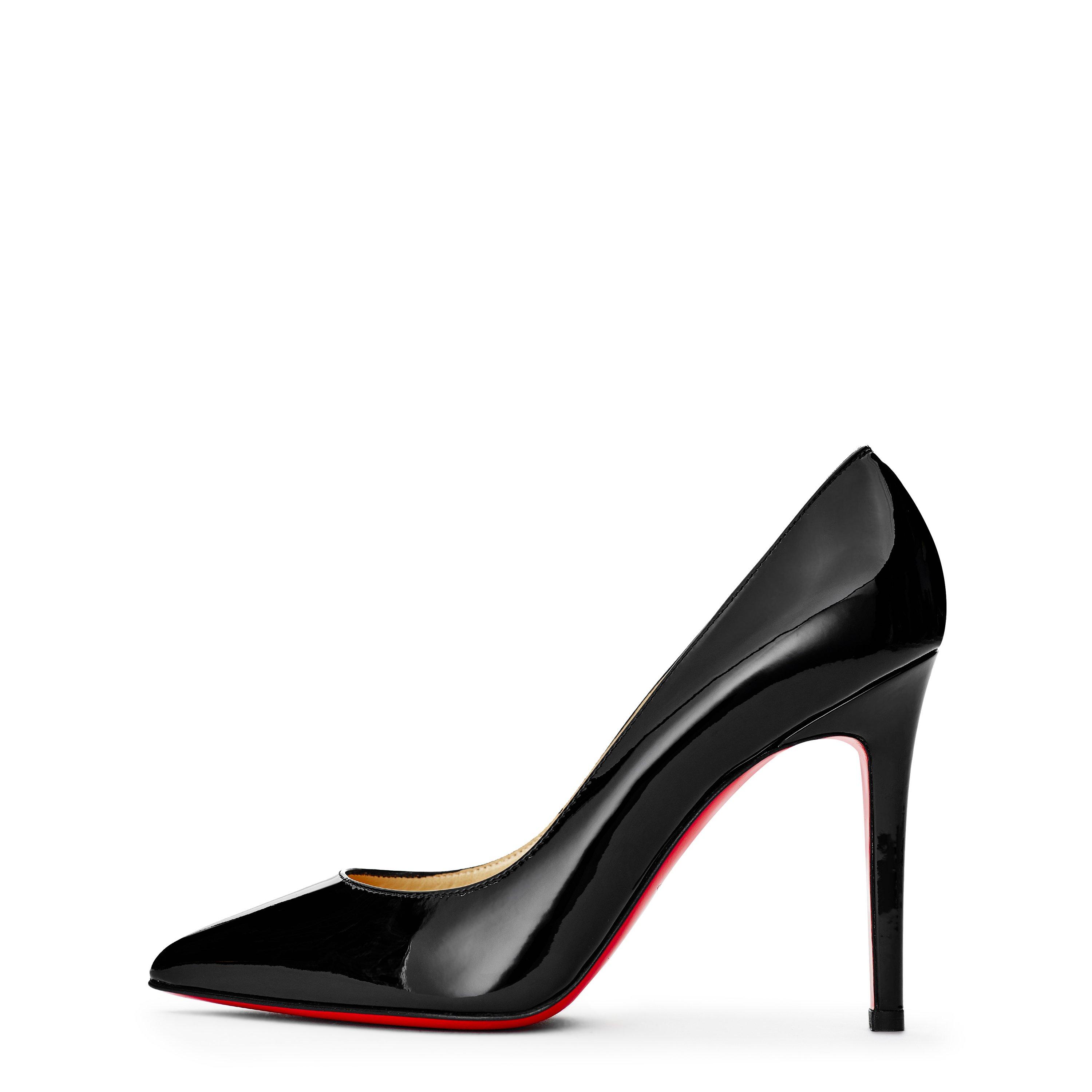 Black BK01 - Christian Louboutin - Women's Leather Pigalle Pumps, 100mm - 2
