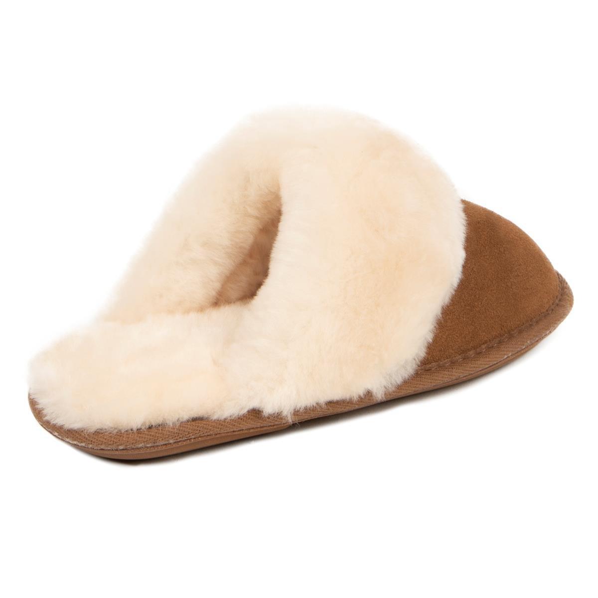 Chestnut - Just Sheepskin - Duchess Slipper - 3
