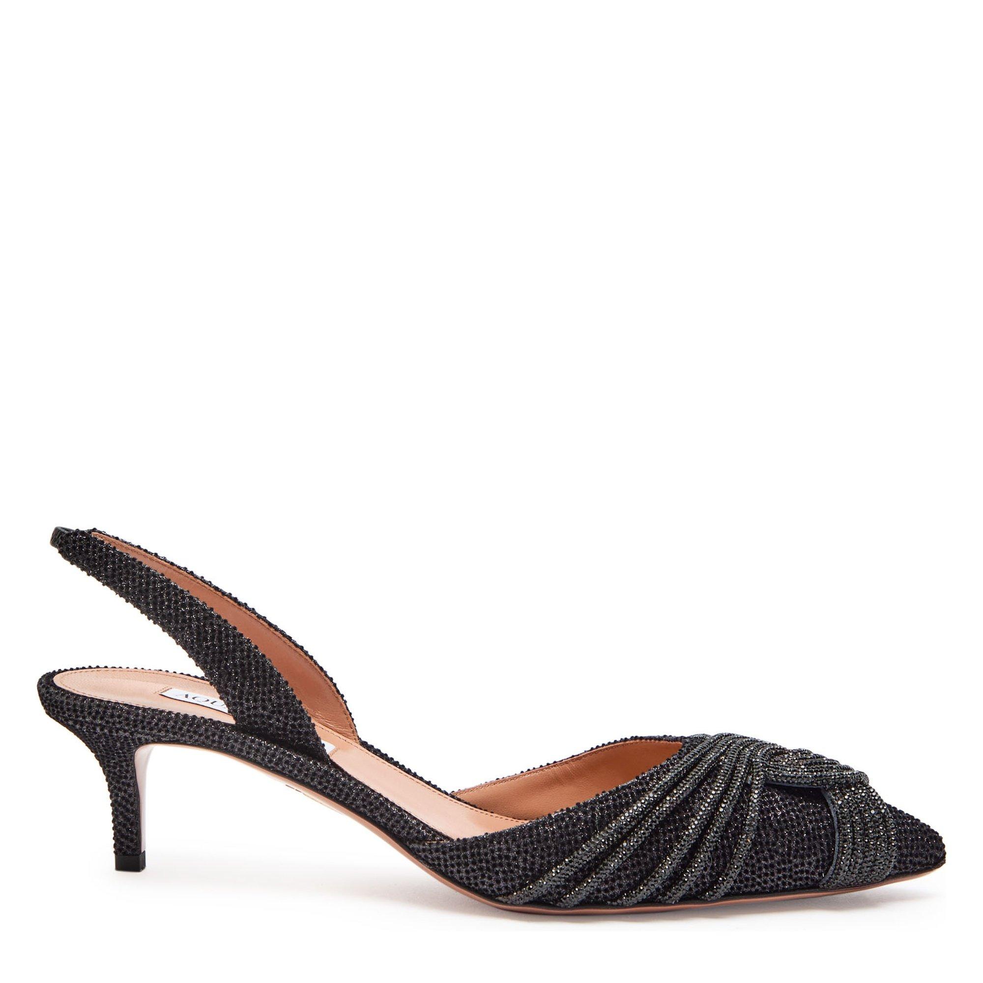 BLACK - Aquazzura - GATSBY SLING 50 - 1